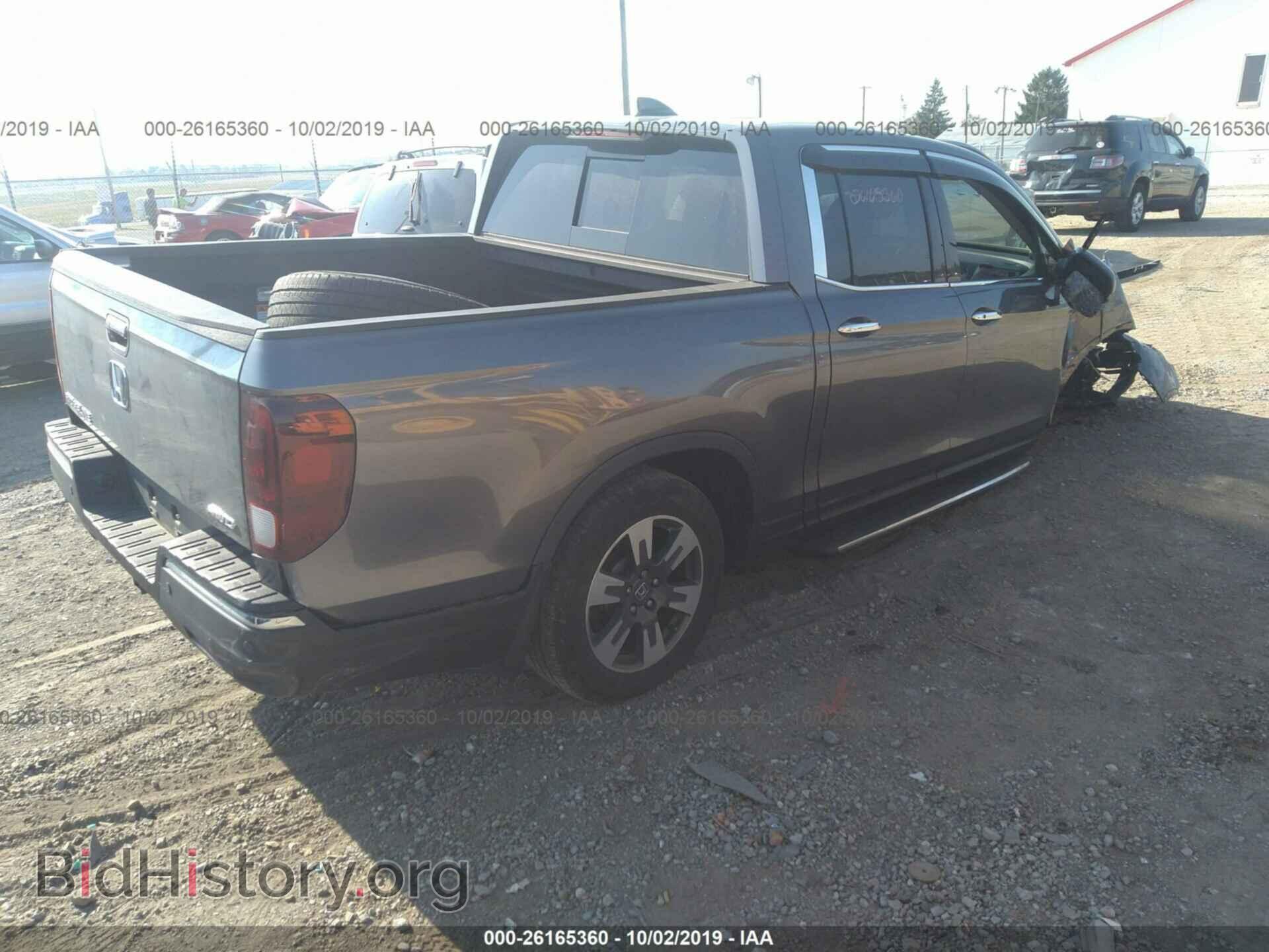 2017 HONDA RIDGELINE - VIN: 5FPYK3F71HB015694 - Фото 4