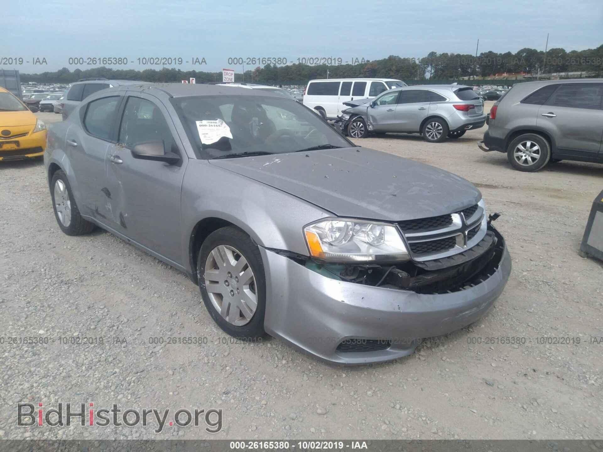 Фотография 1C3CDZAG4EN113370 - DODGE AVENGER 2014