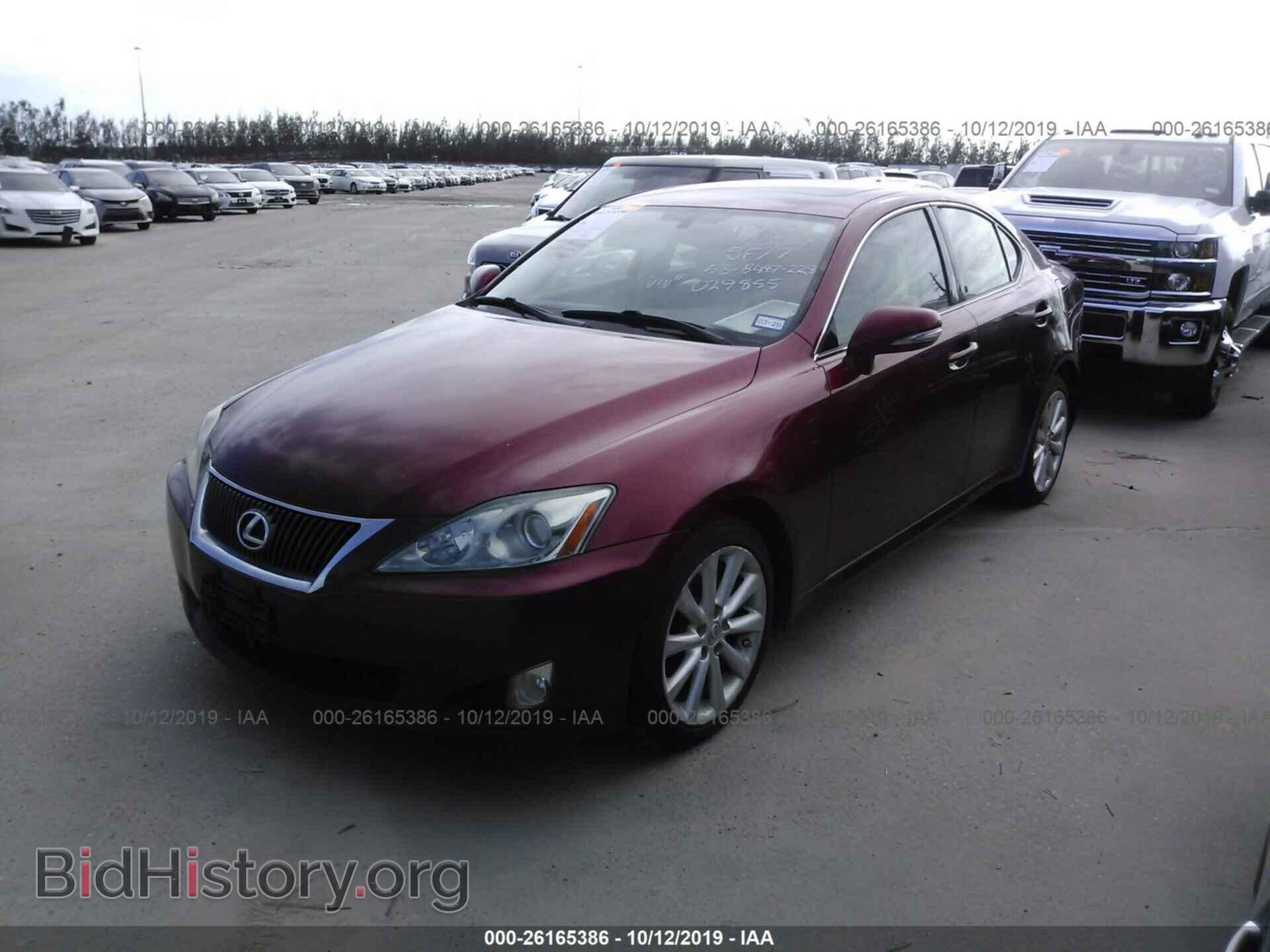 2009 LEXUS IS - VIN: JTHCK262X95029855 - Фото 2
