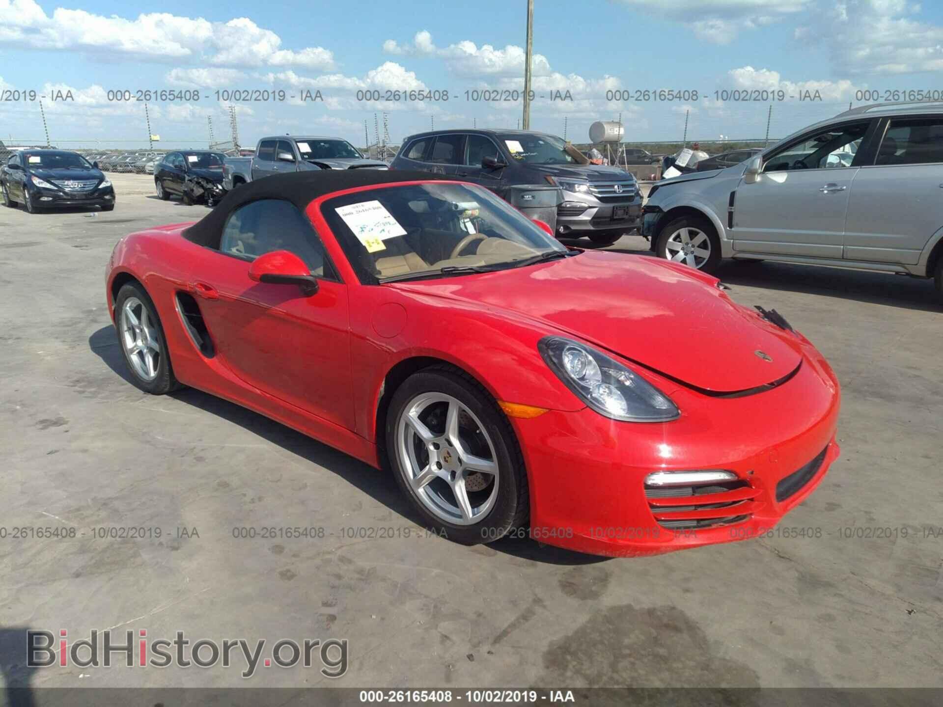 Фотография WP0CA2A89DS110243 - PORSCHE BOXSTER 2013