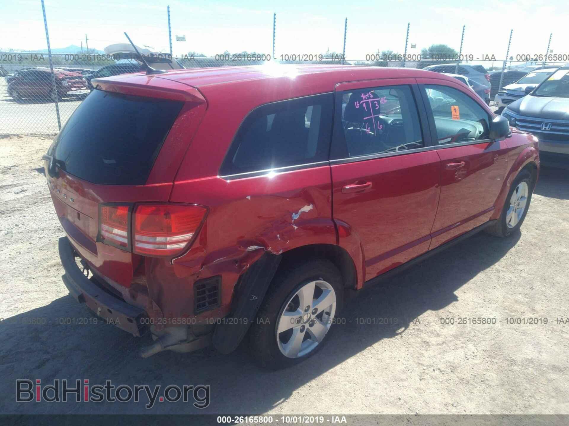 2013 DODGE JOURNEY - VIN: 3C4PDCAB6DT604178 - Photo 4