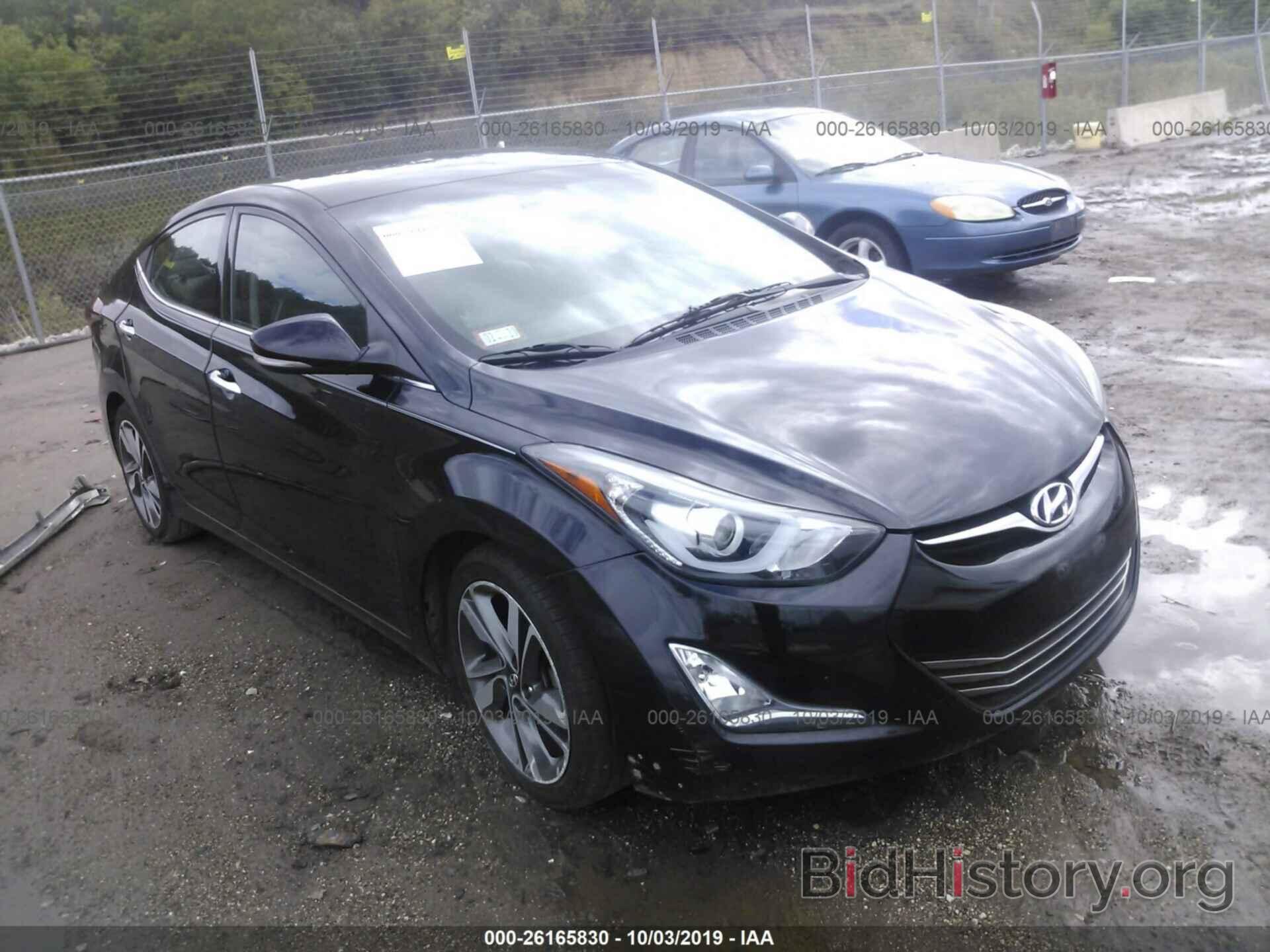 Photo 5NPDH4AE5EH457456 - HYUNDAI ELANTRA 2014