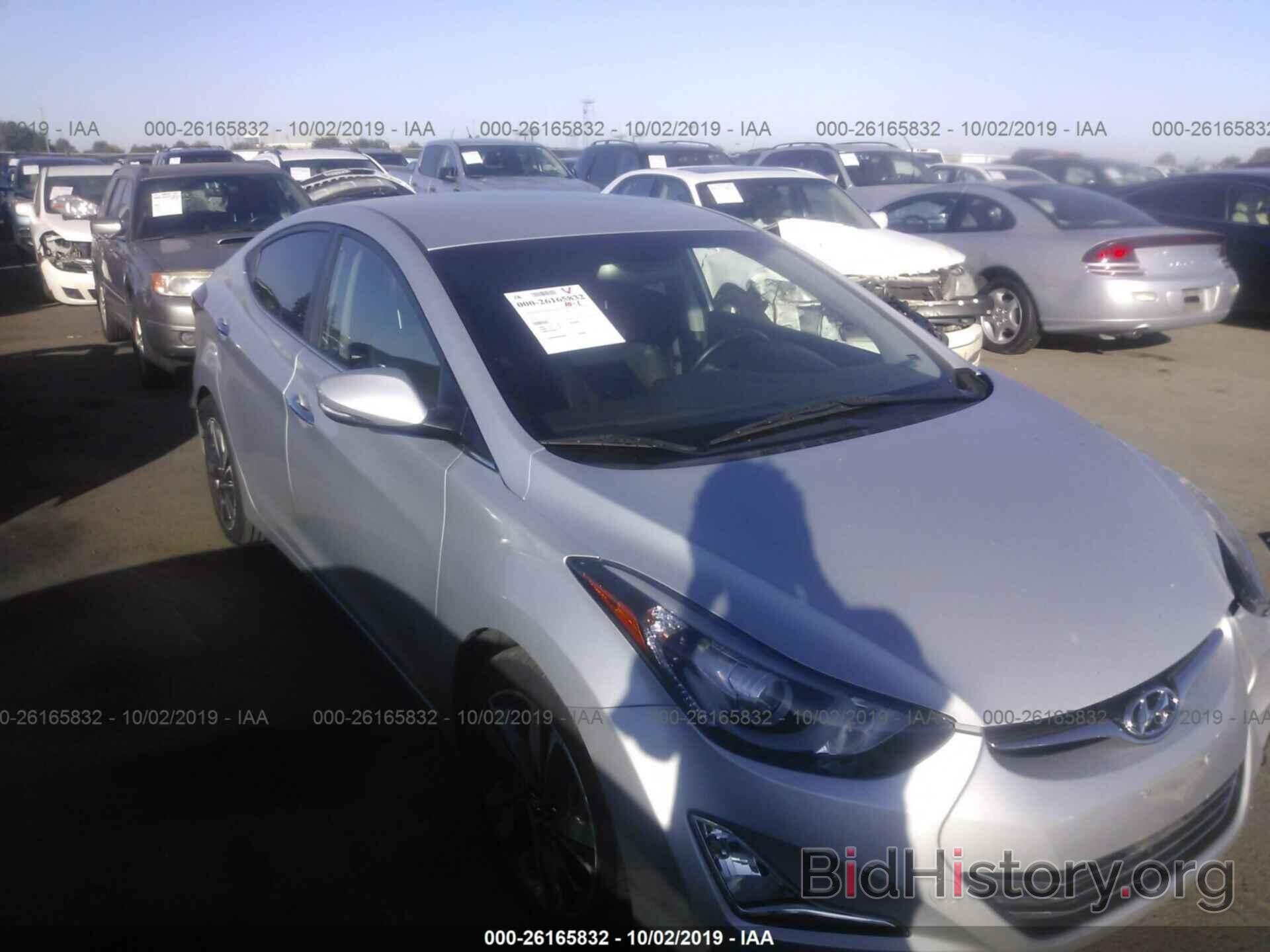 Photo KMHDH4AE7EU134656 - HYUNDAI ELANTRA 2014