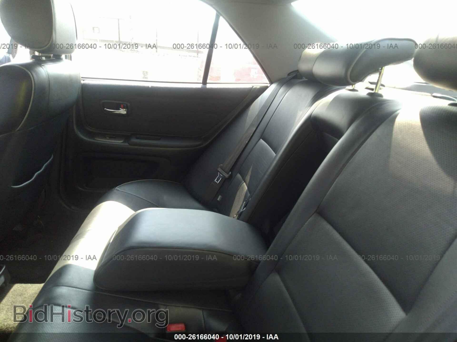 2002 LEXUS IS - VIN: JTHBD192720054176 - Фото 8