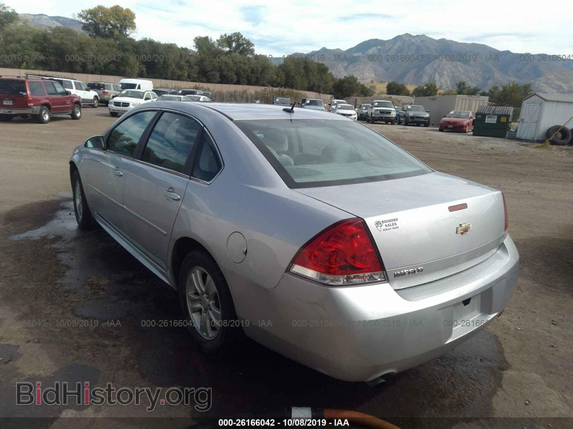 2013 CHEVROLET IMPALA - VIN: 2G1WF5E37D1101256 - Фото 3