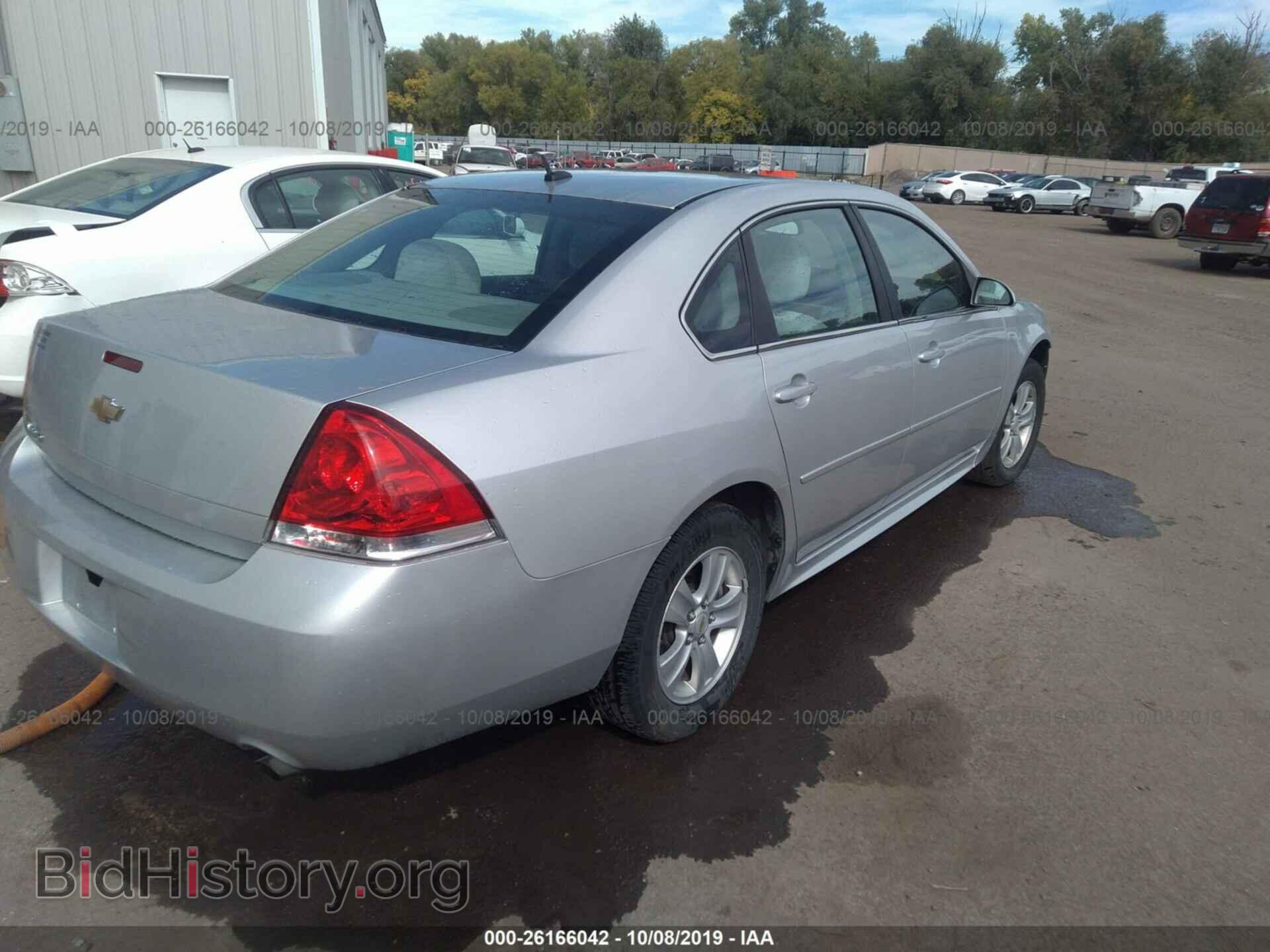 2013 CHEVROLET IMPALA - VIN: 2G1WF5E37D1101256 - Фото 4