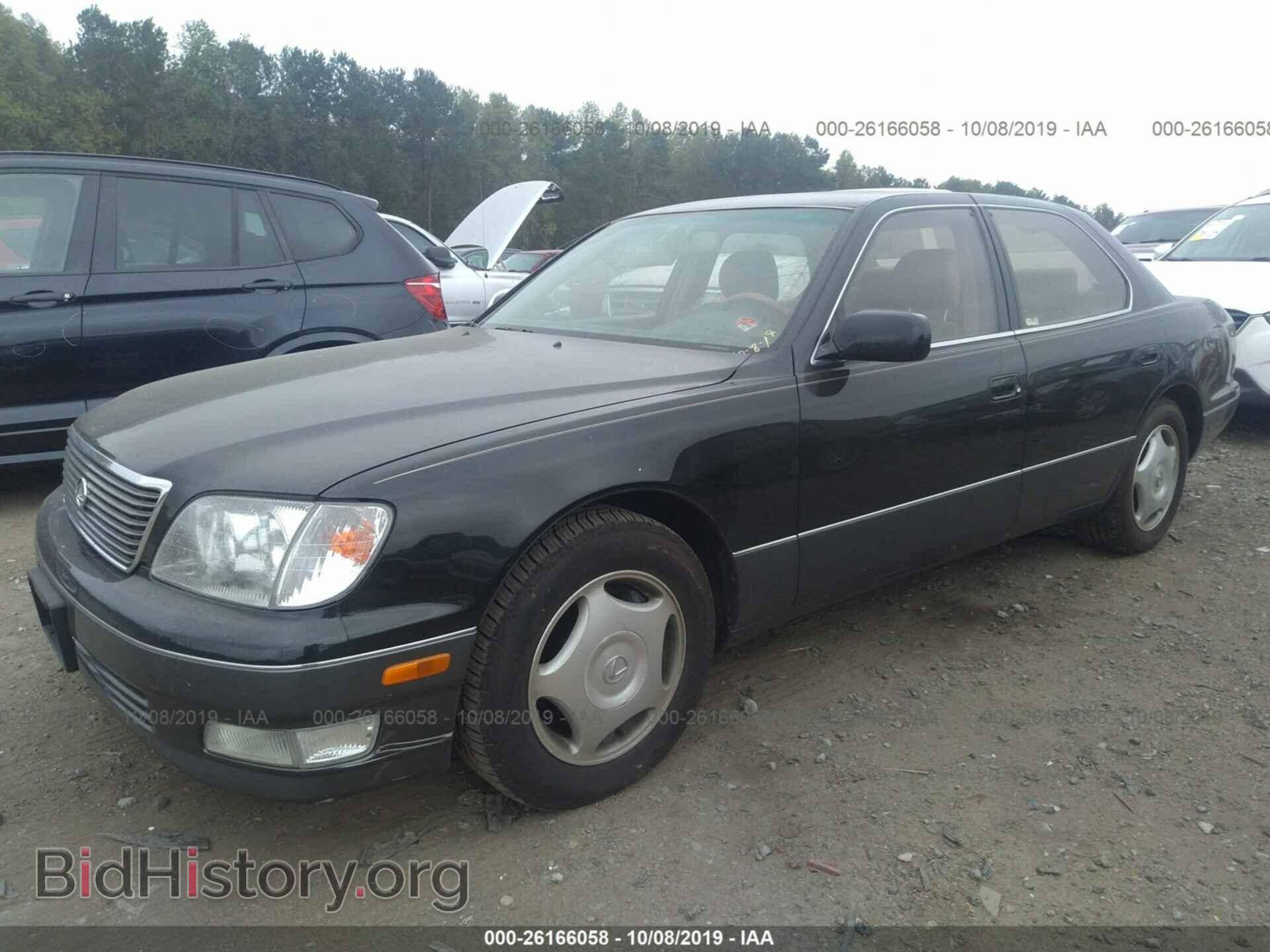 1999 LEXUS LS - VIN: JT8BH28F5X0150278 - Фото 2