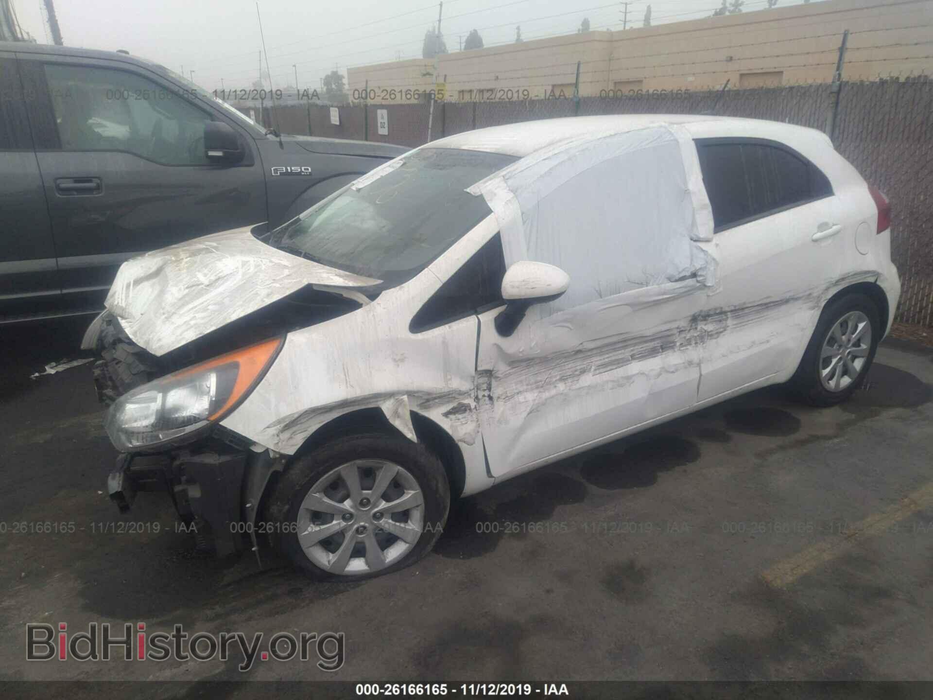 2016 KIA RIO - VIN: KNADM5A39G6678360 - Фото 2