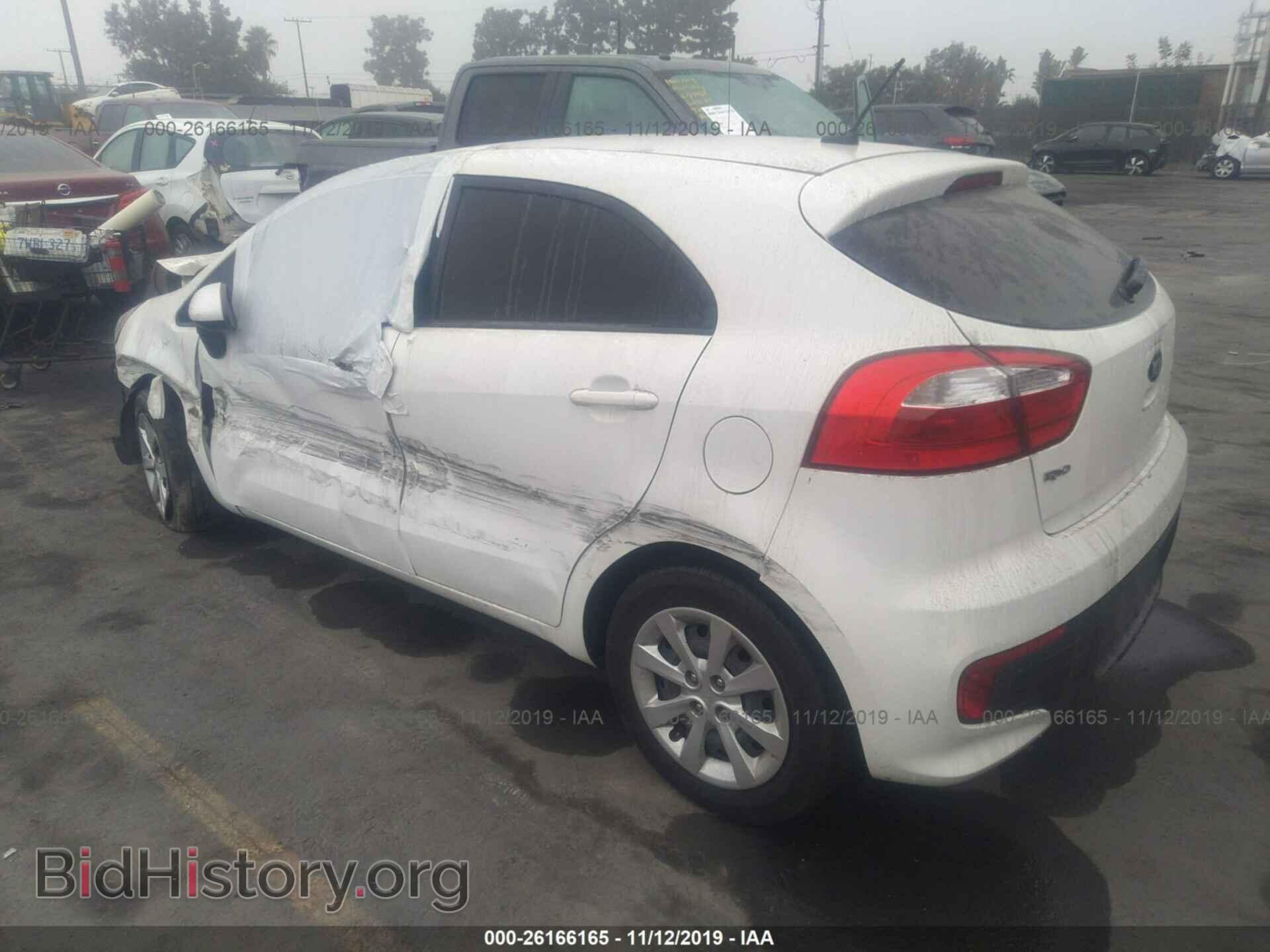 2016 KIA RIO - VIN: KNADM5A39G6678360 - Фото 3