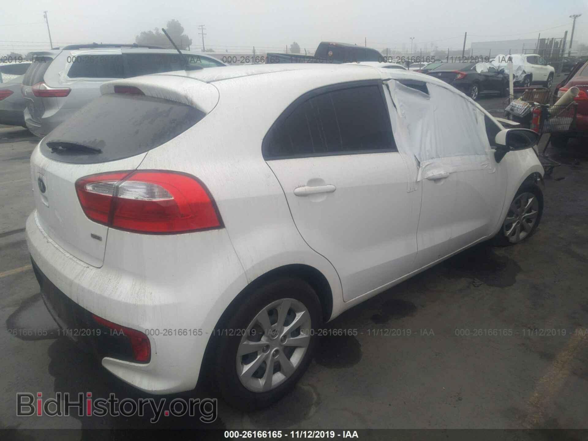 2016 KIA RIO - VIN: KNADM5A39G6678360 - Фото 4