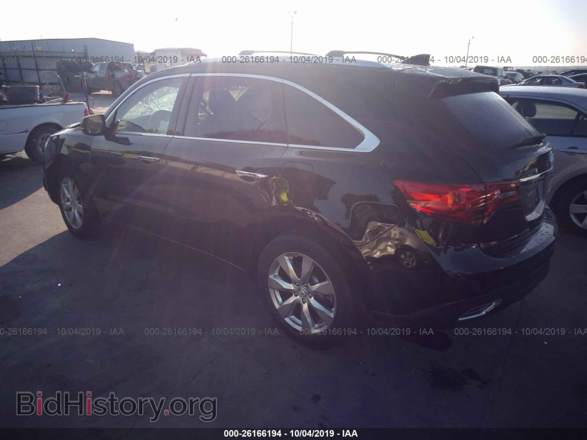 2016 ACURA MDX - VIN: 5FRYD4H9XGB048231 - Фото 3