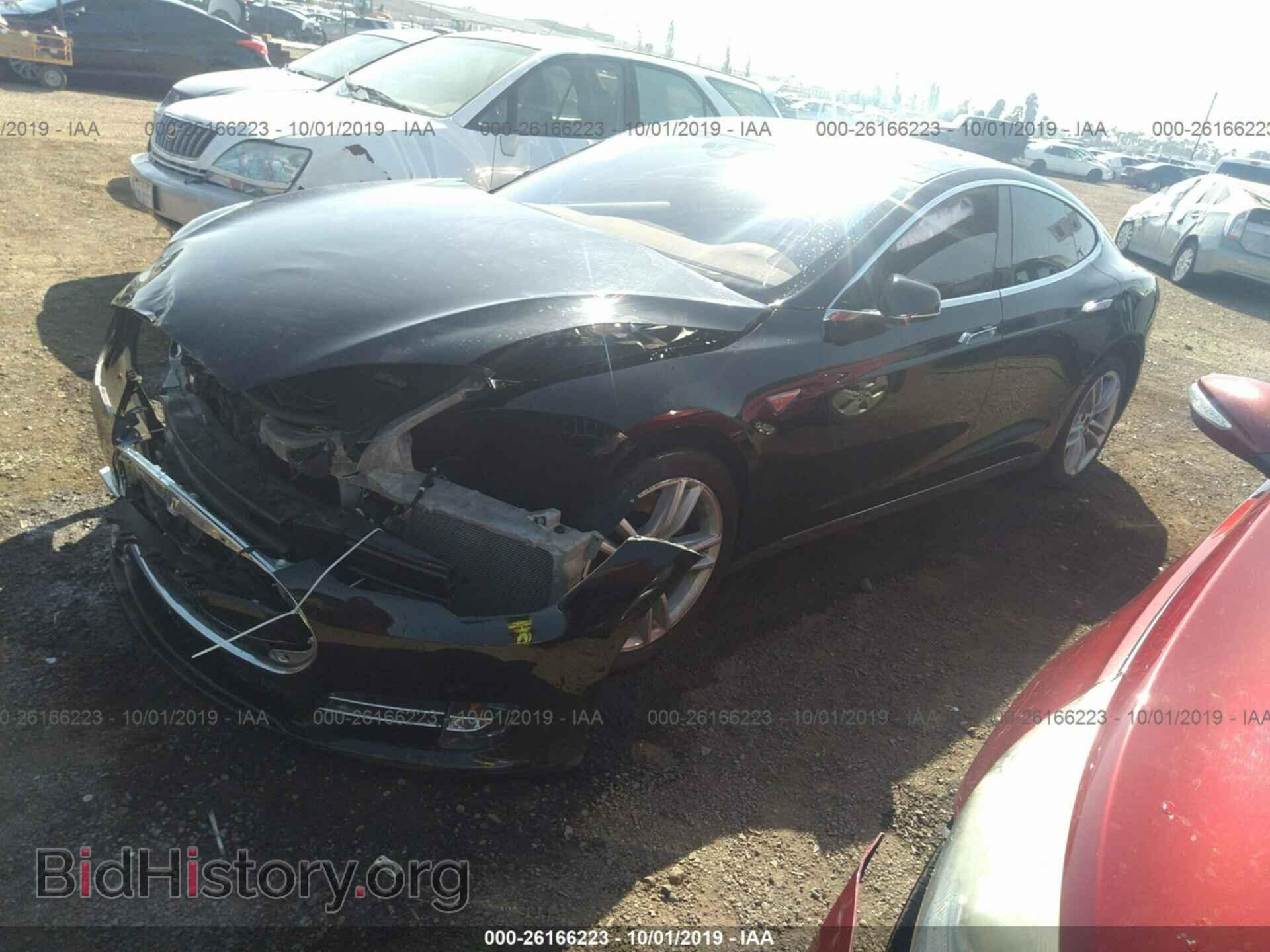 2015 TESLA MODEL S - VIN: 5YJSA1E18FF115808 - Фото 2