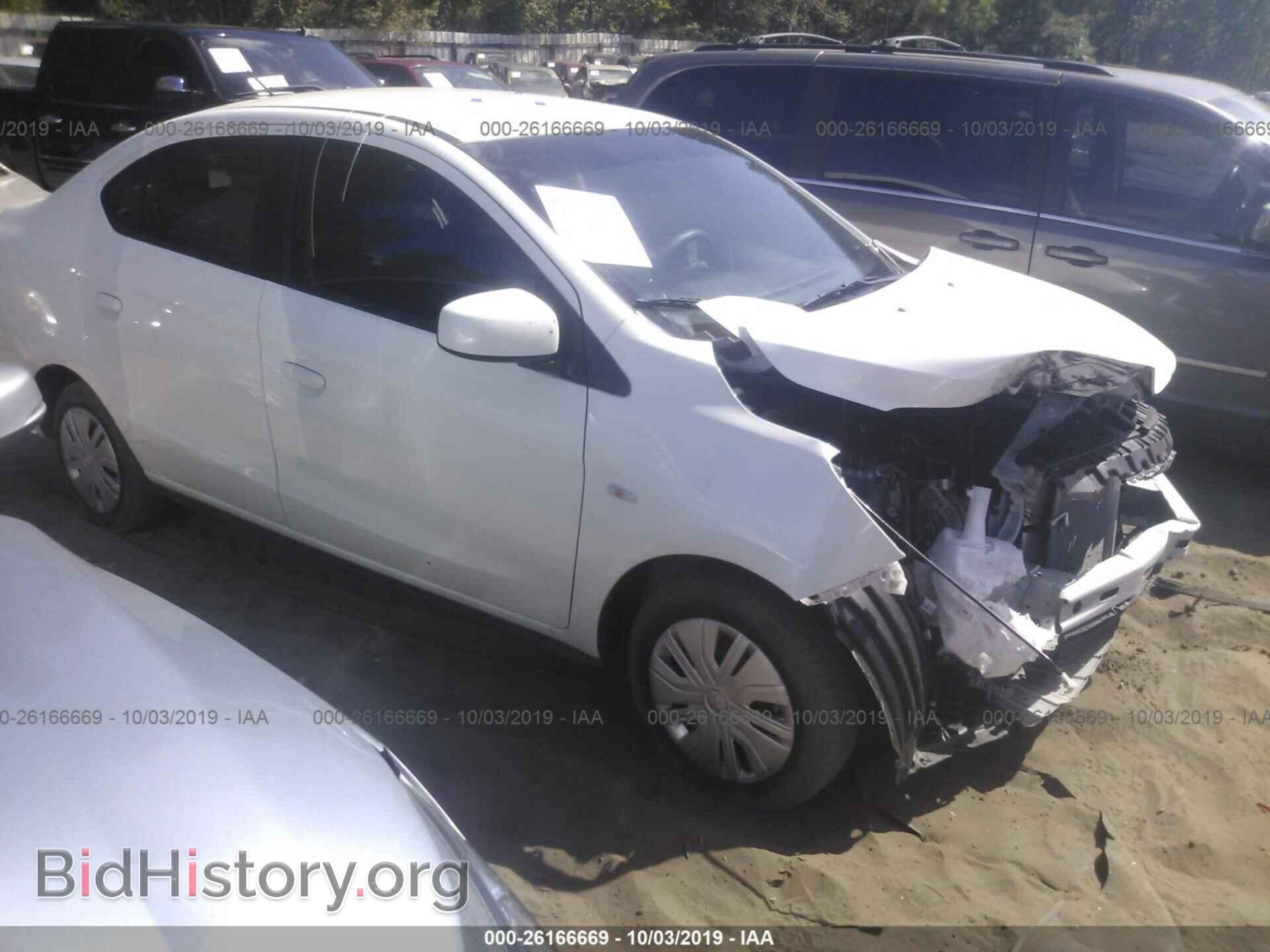 Photo ML32F3FJ1KHF09761 - MITSUBISHI MIRAGE 2019