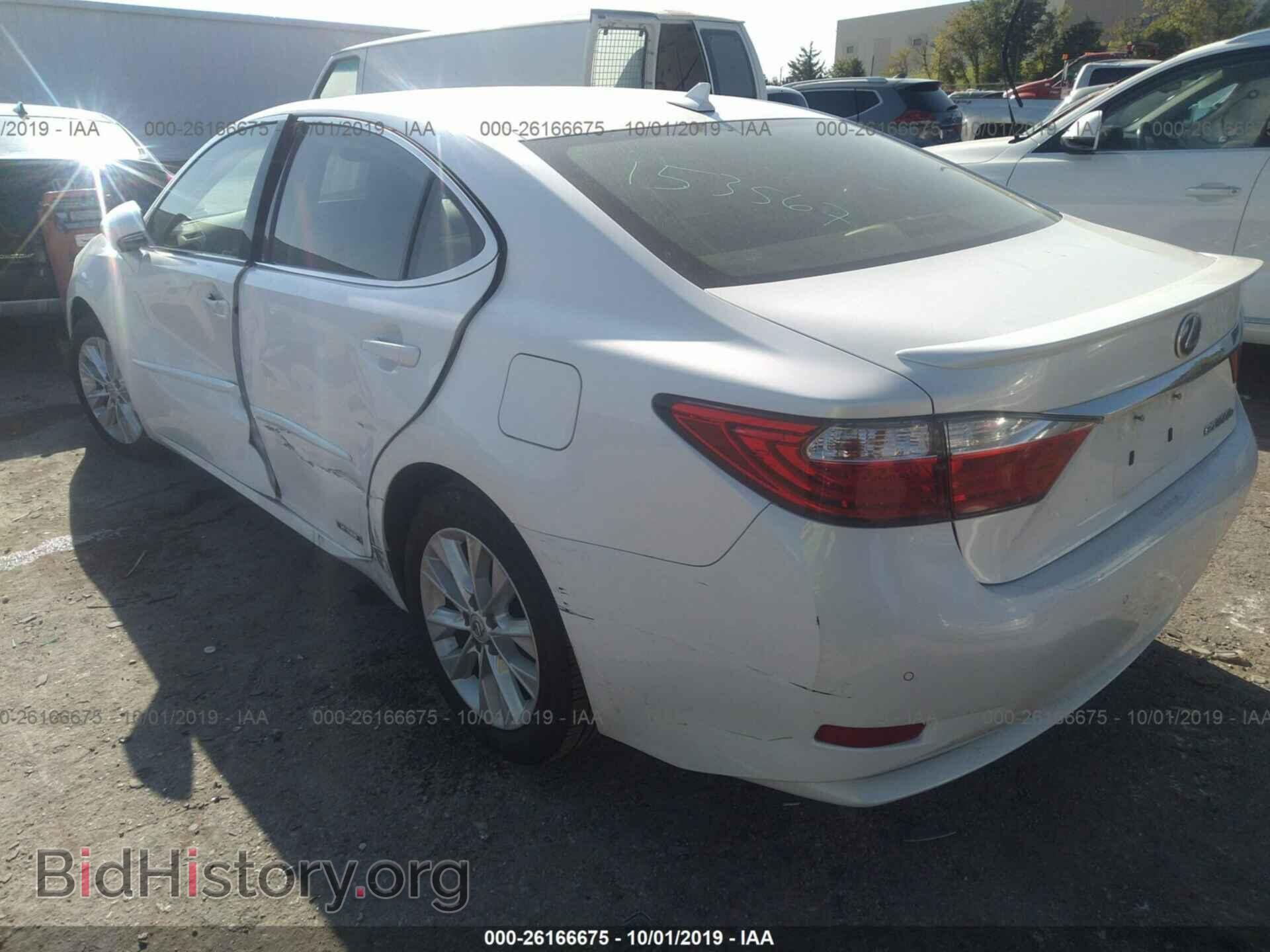 2013 LEXUS ES - VIN: JTHBW1GG8D2011062 - Photo 3