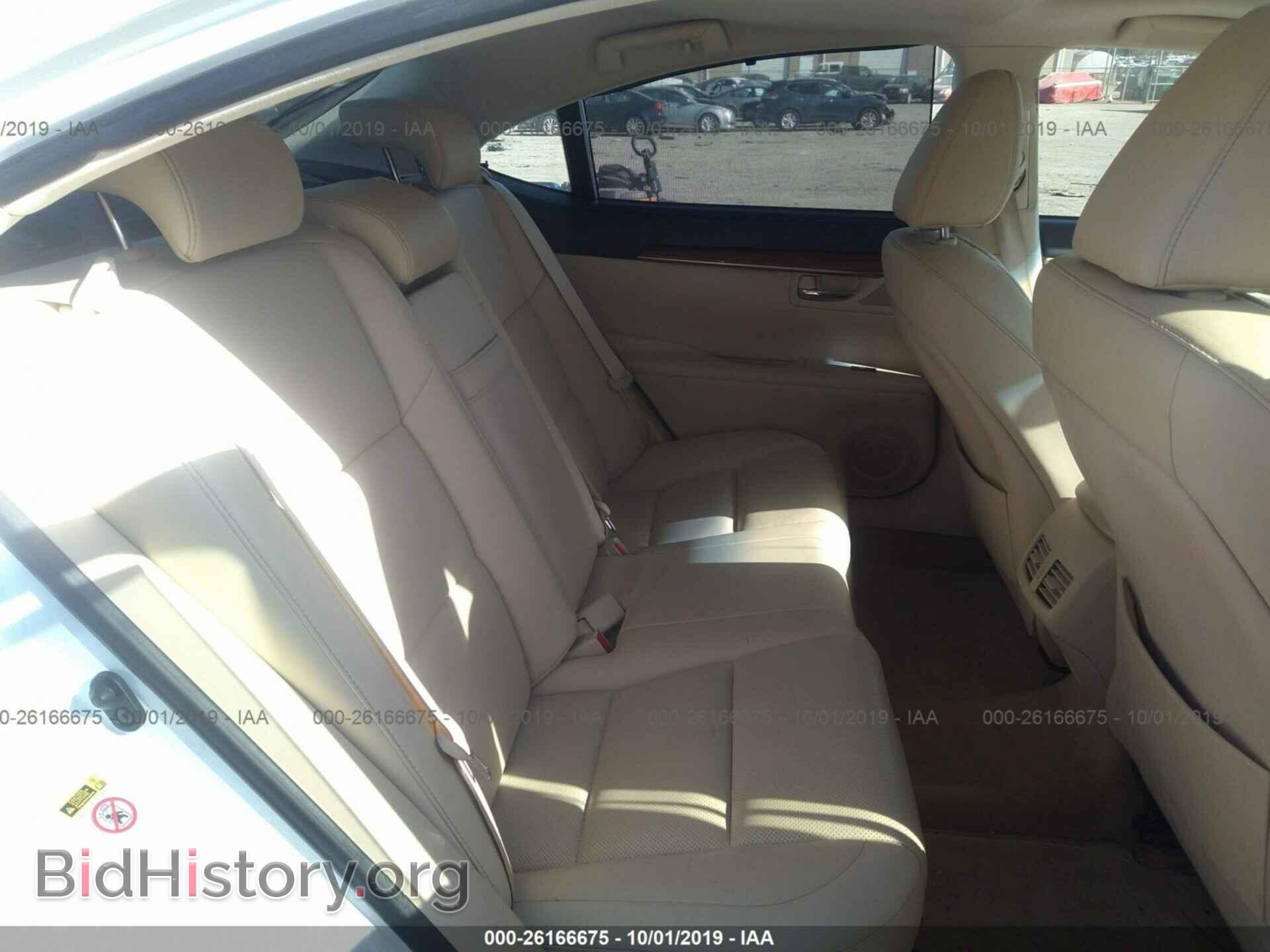2013 LEXUS ES - VIN: JTHBW1GG8D2011062 - Photo 5