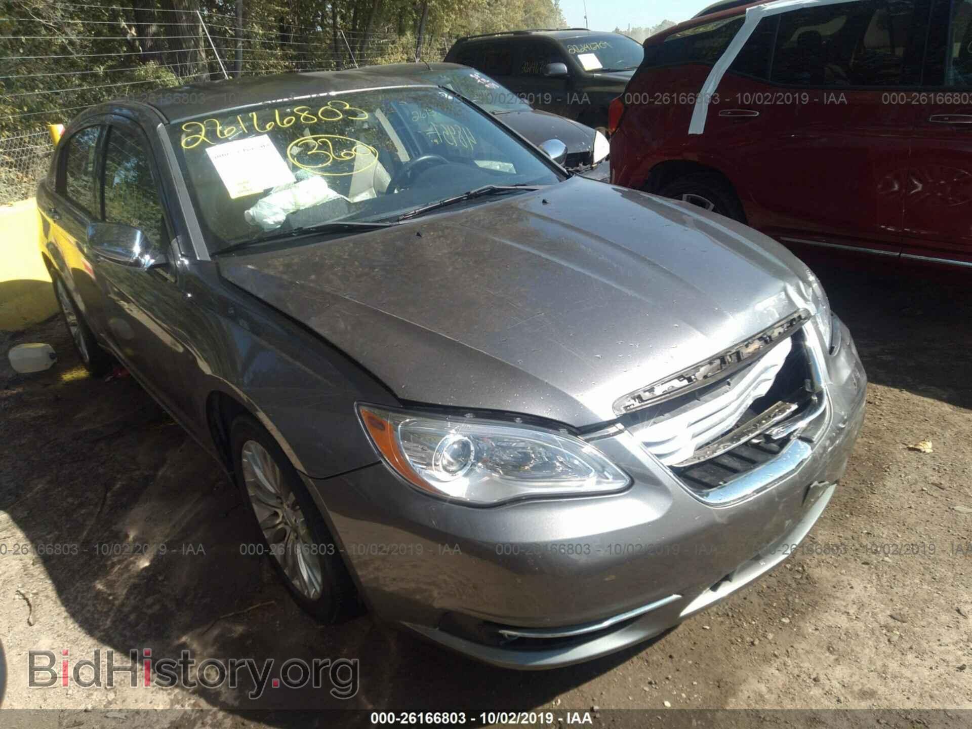 Photo 1C3CCBCB1CN241817 - CHRYSLER 200 2012