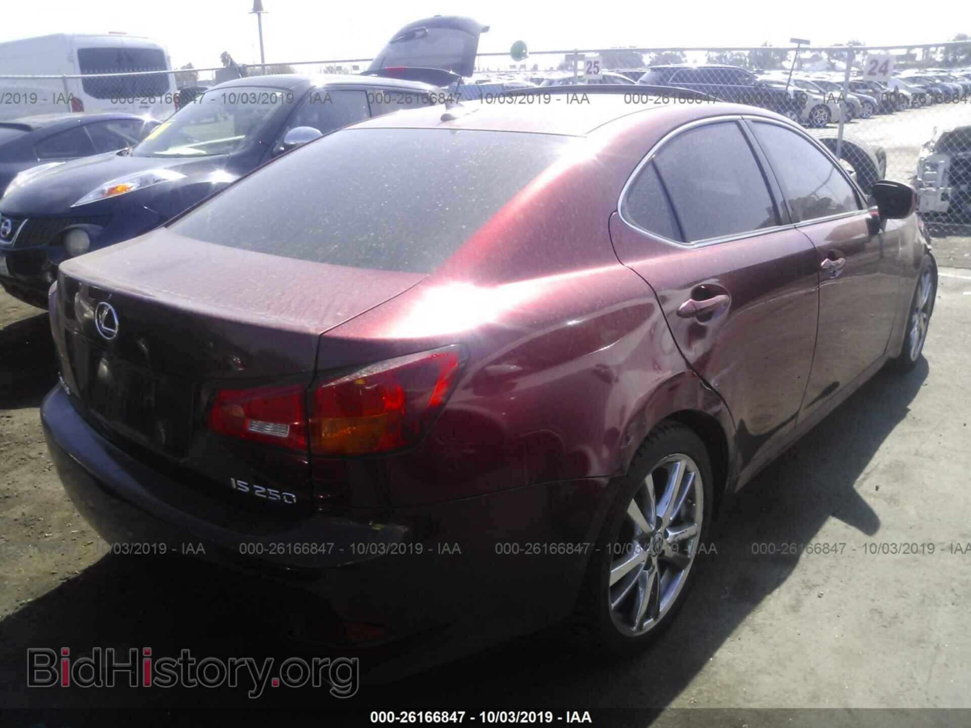 2007 LEXUS IS - VIN: JTHBK262375028202 - Фото 4