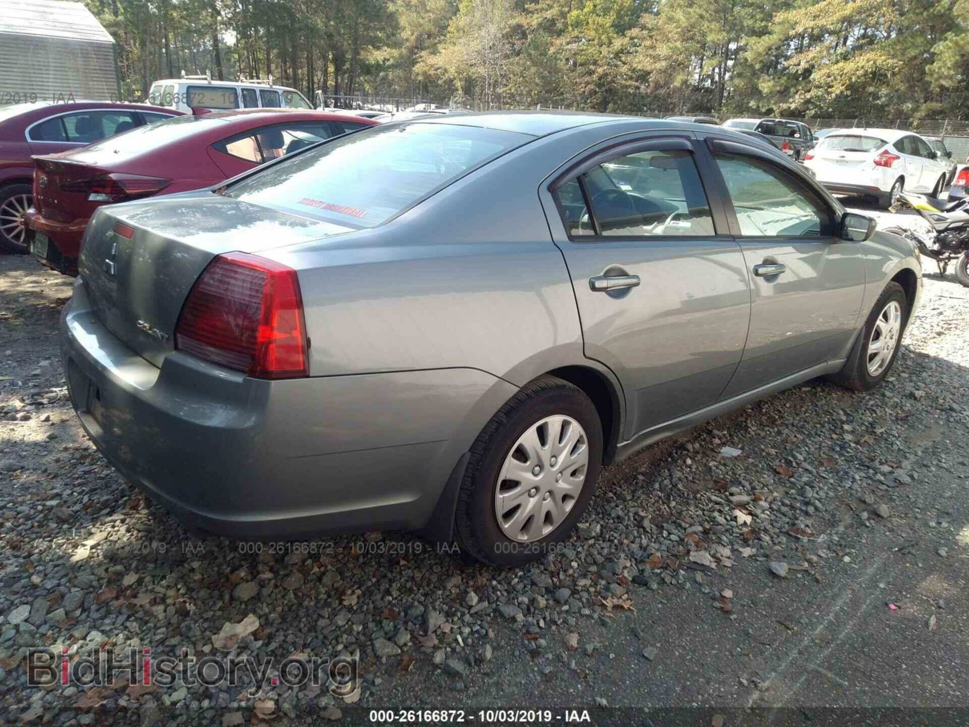 2008 MITSUBISHI GALANT - VIN: 4A3AB36F08E033474 - Фото 4