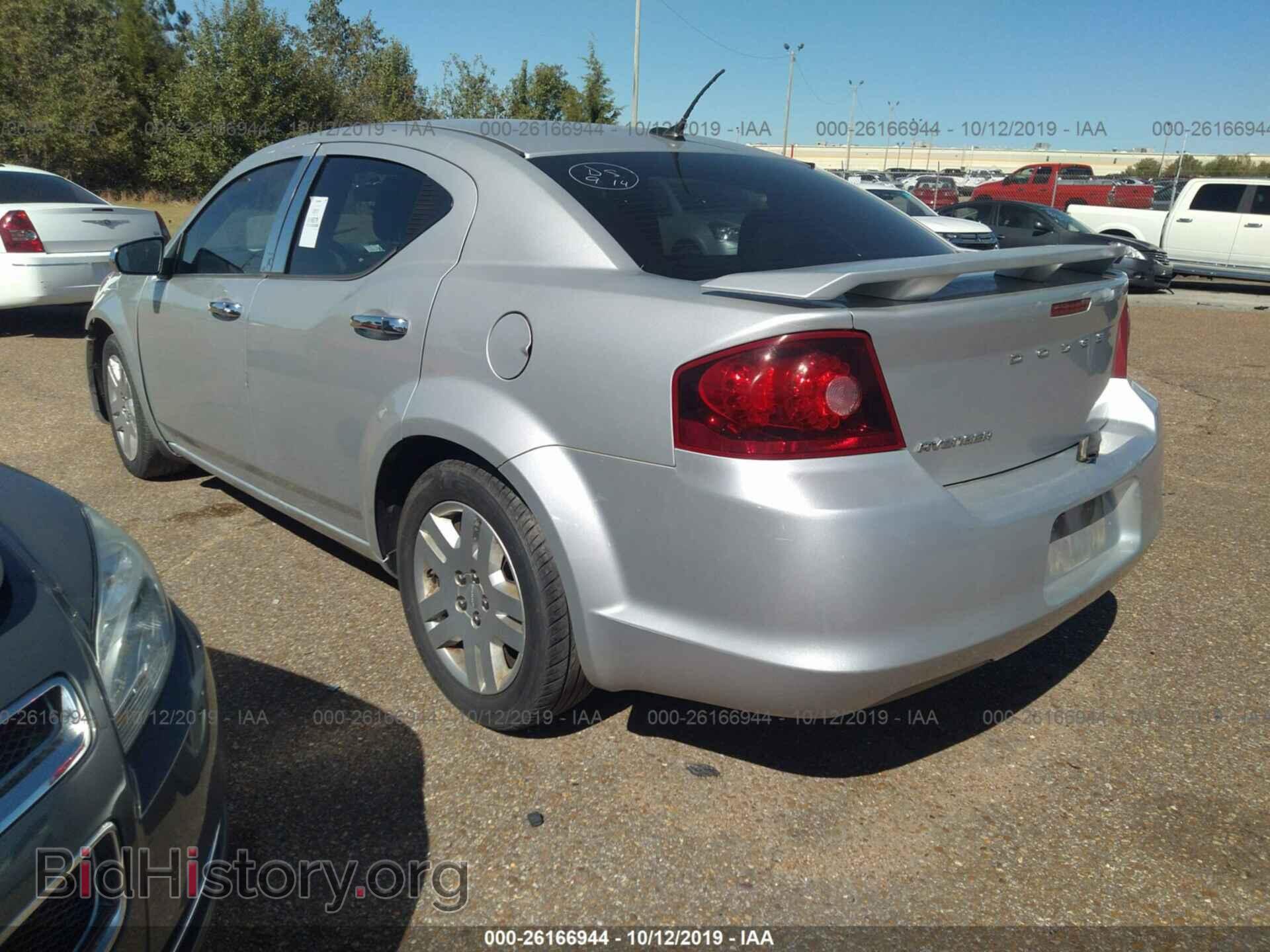 2011 DODGE AVENGER - VIN: 1B3BD4FB0BN518677 - Фото 3