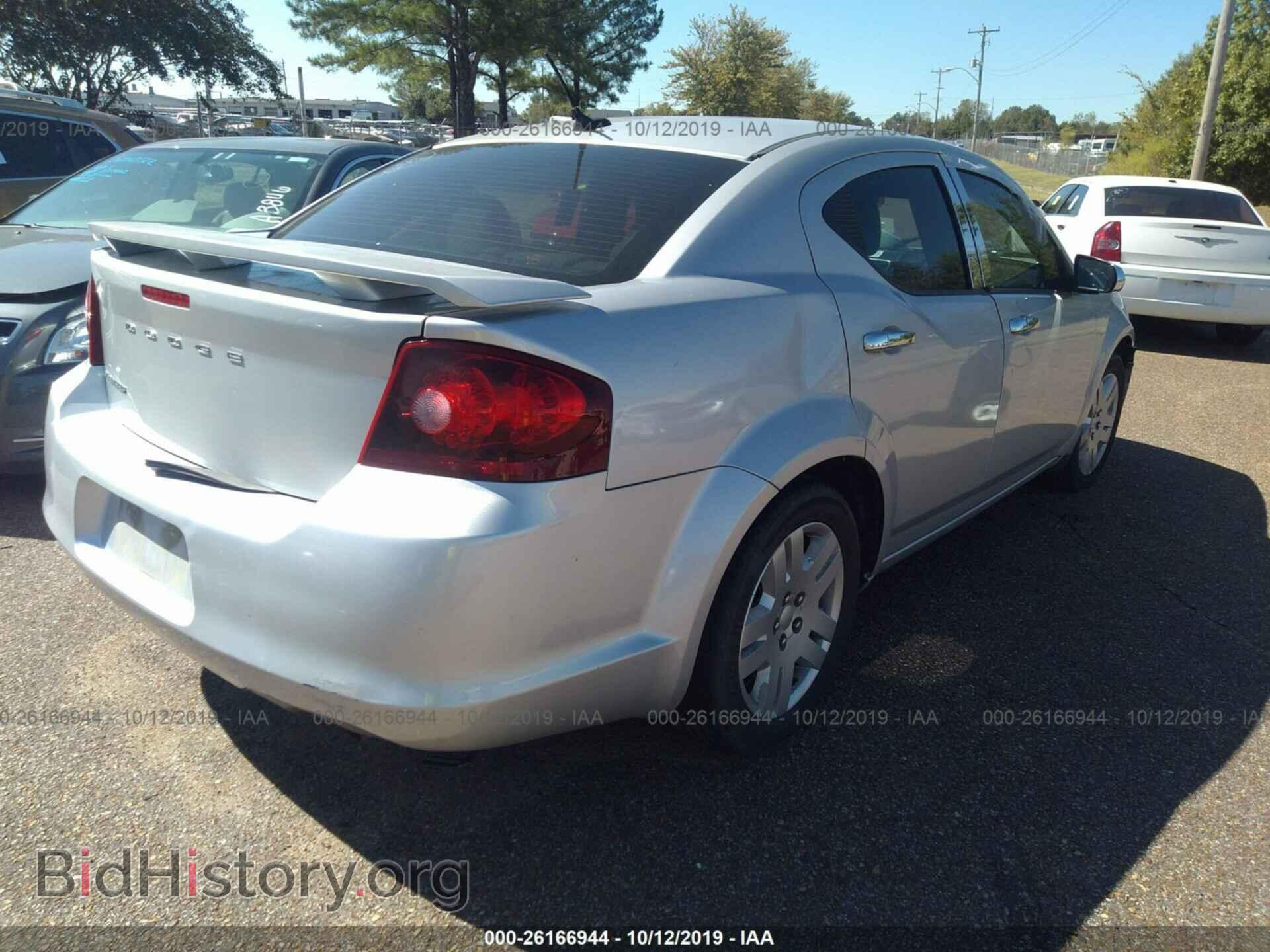 2011 DODGE AVENGER - VIN: 1B3BD4FB0BN518677 - Фото 4