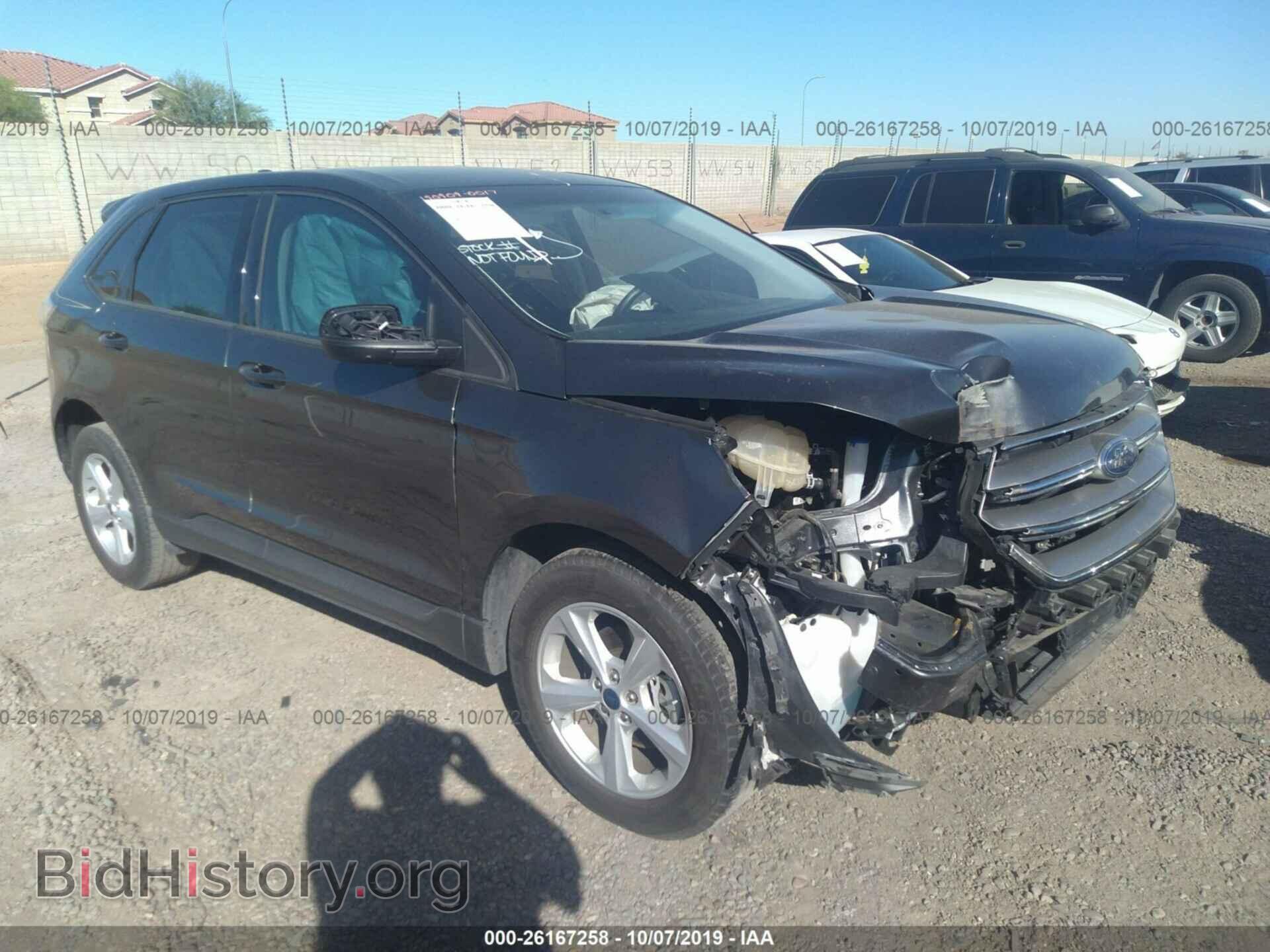 Фотография 2FMPK3G97HBC45351 - FORD EDGE 2017