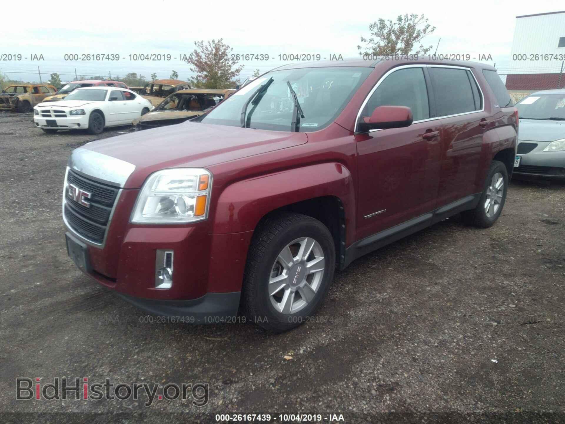 2012 GMC TERRAIN - VIN: 2GKALMEK6C6301014 - Фото 2