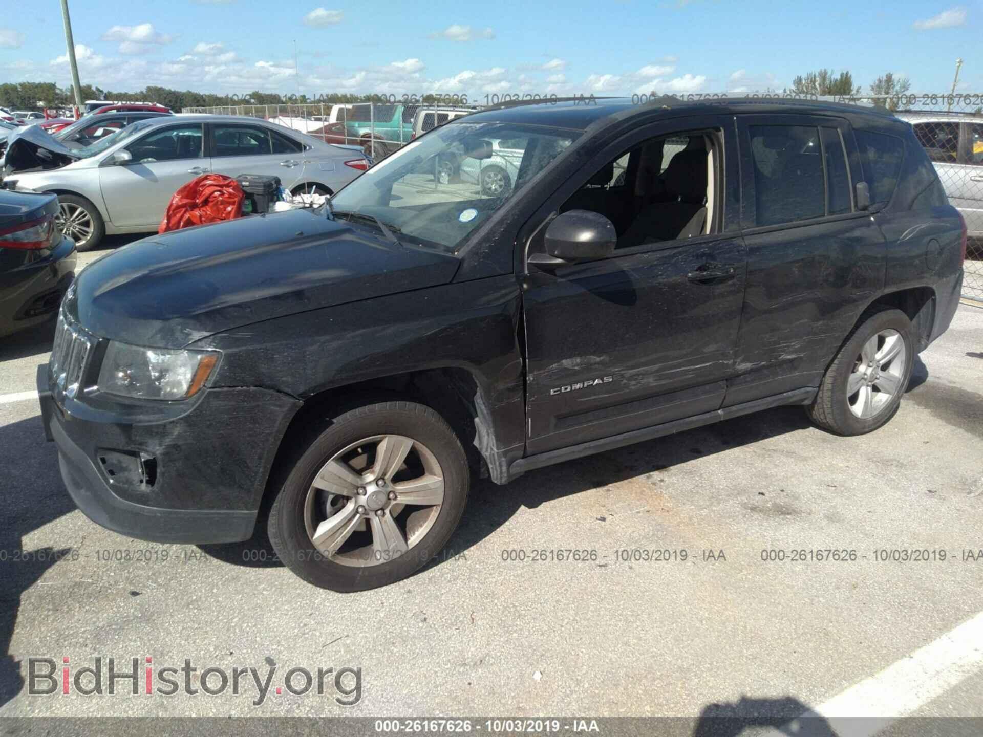 2017 JEEP COMPASS - VIN: 1C4NJCBA6HD123722 - Фото 2