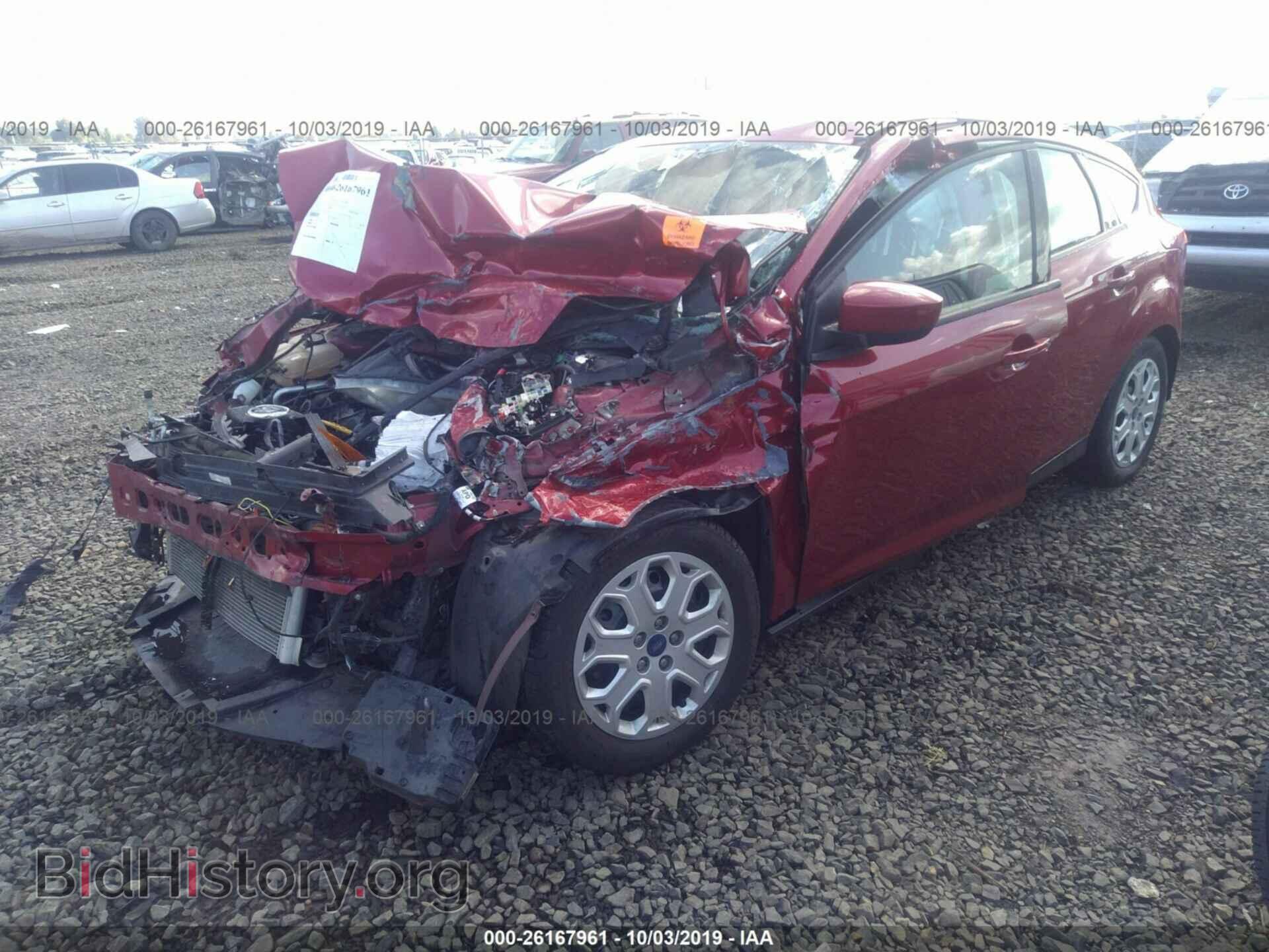 2012 FORD FOCUS - VIN: 1FAHP3K21CL290983 - Фото 2