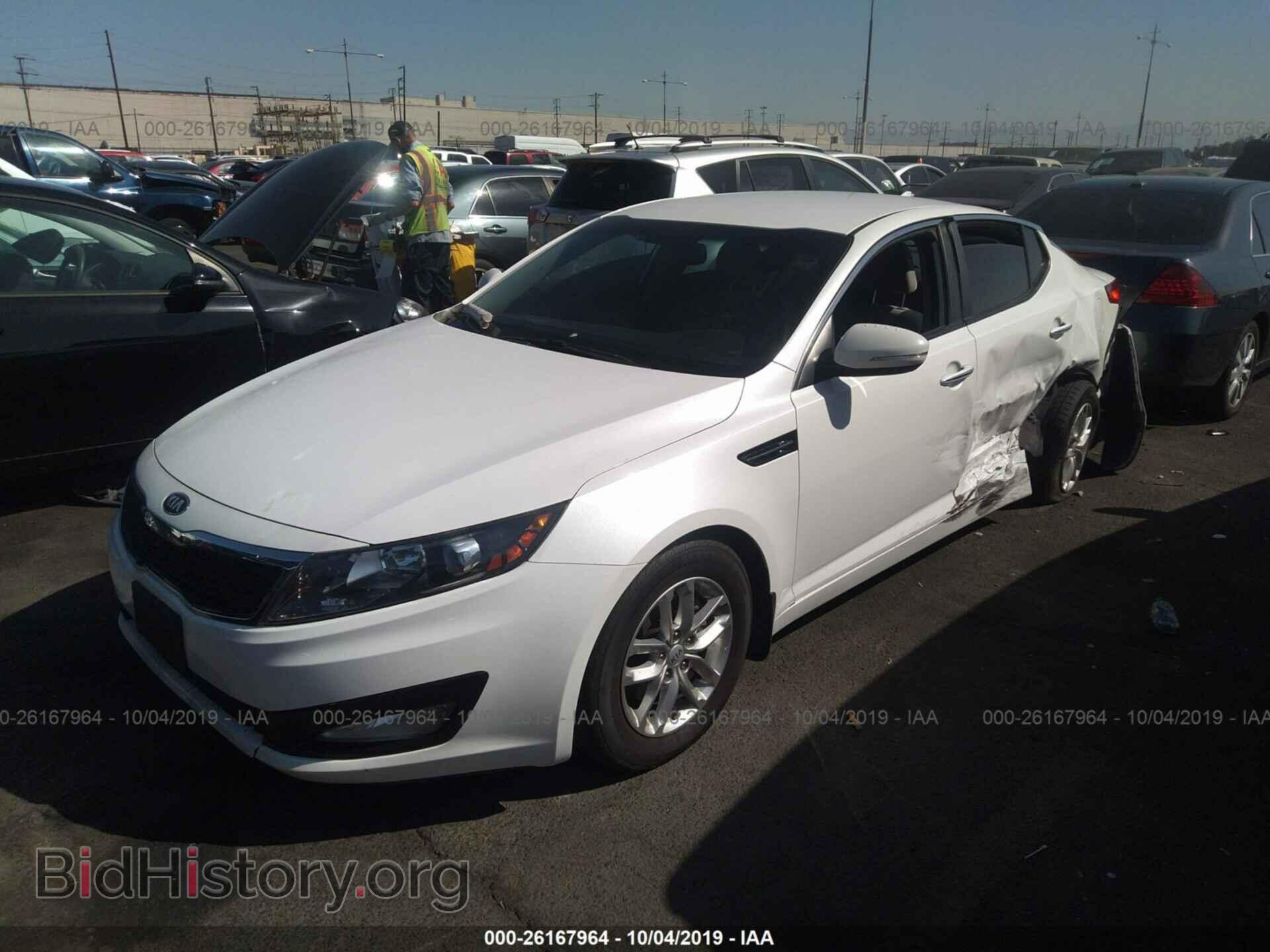 2013 KIA OPTIMA - VIN: KNAGM4A76D5381204 - Photo 2
