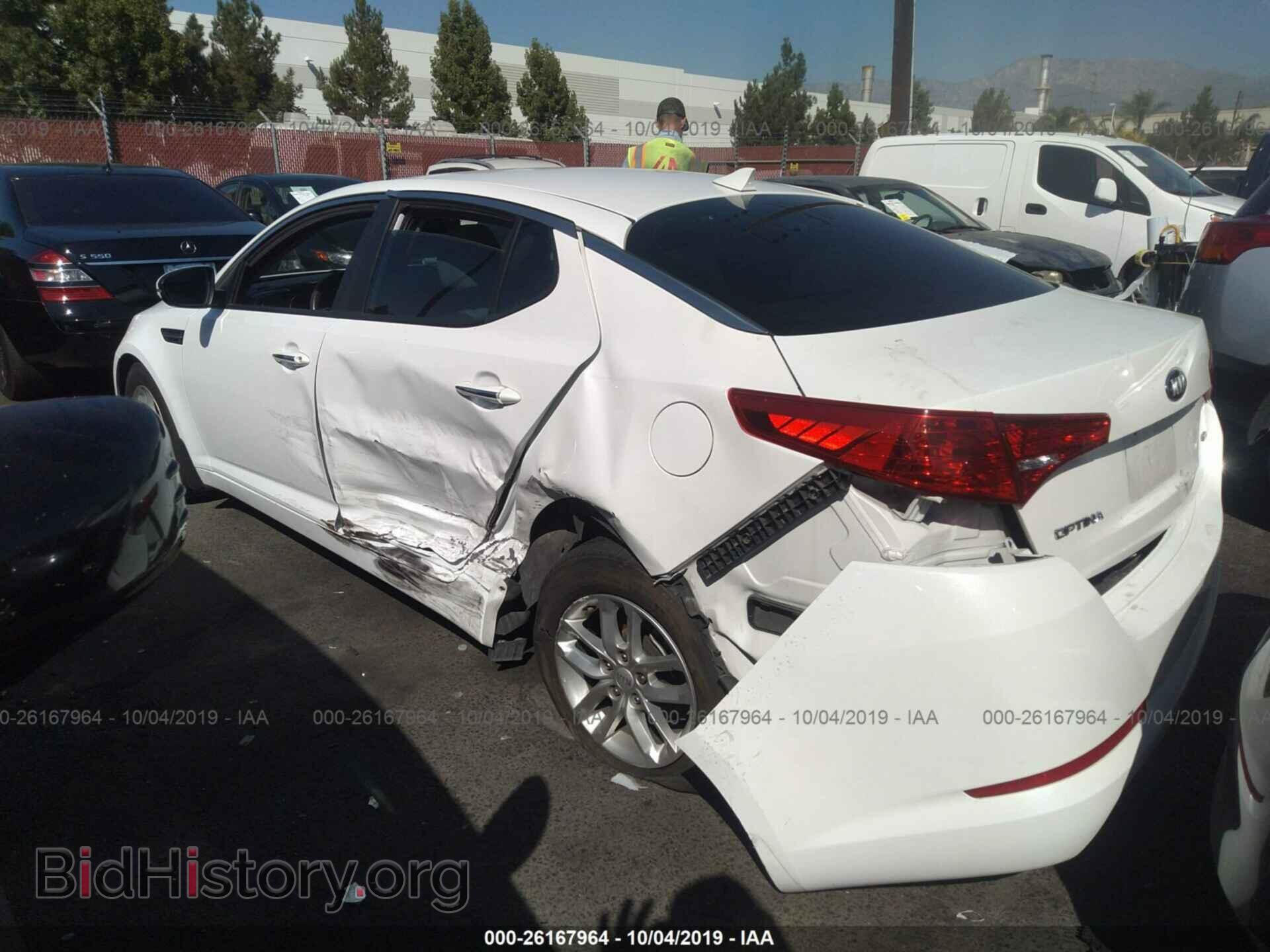 2013 KIA OPTIMA - VIN: KNAGM4A76D5381204 - Photo 3