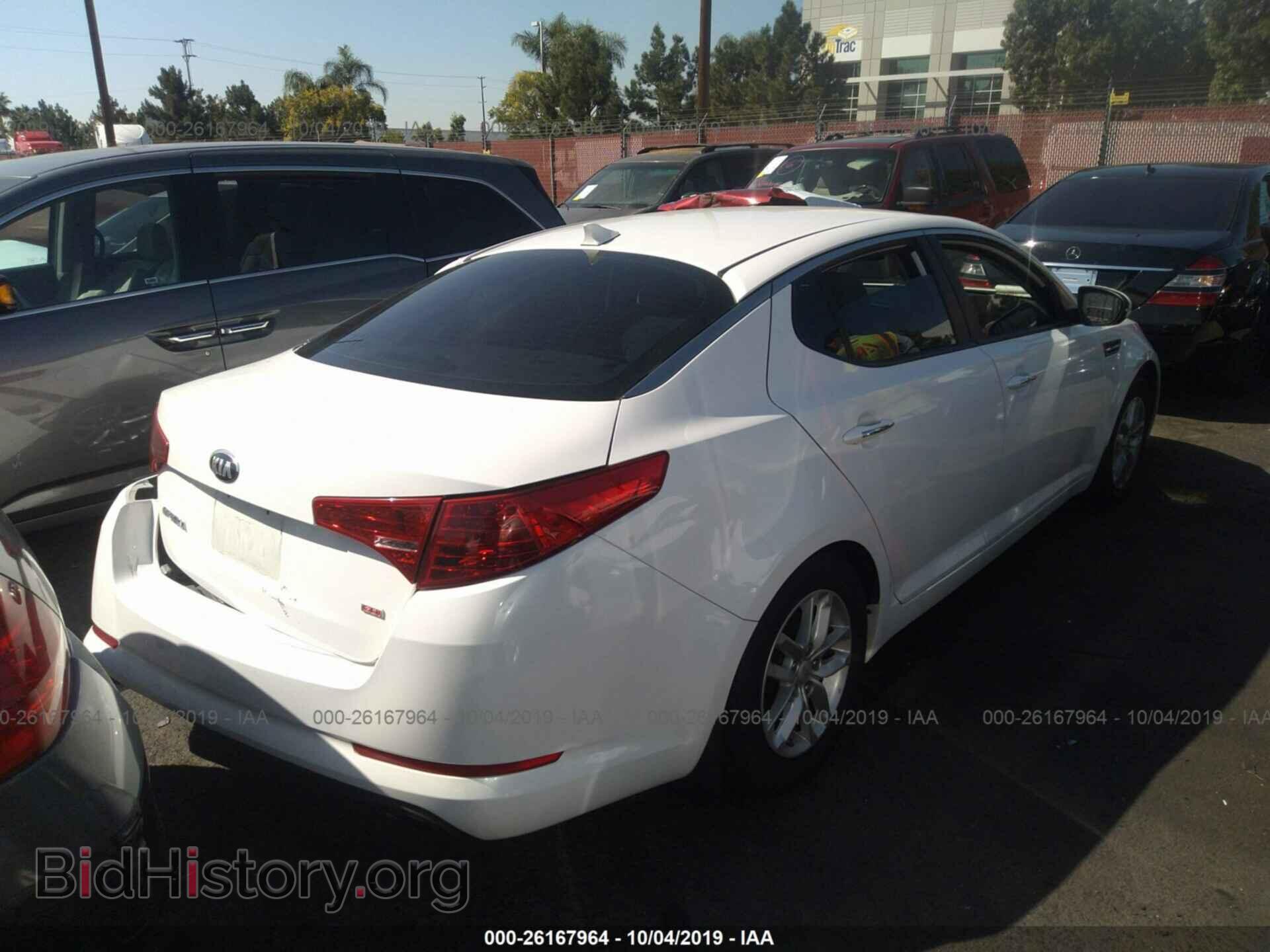 2013 KIA OPTIMA - VIN: KNAGM4A76D5381204 - Photo 4