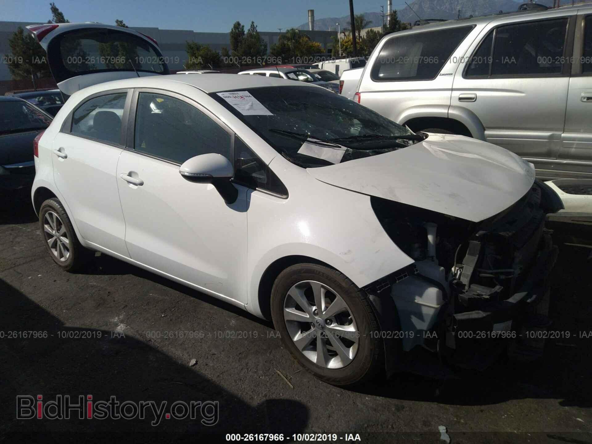 Фотография KNADN5A33C6080918 - KIA RIO 2012