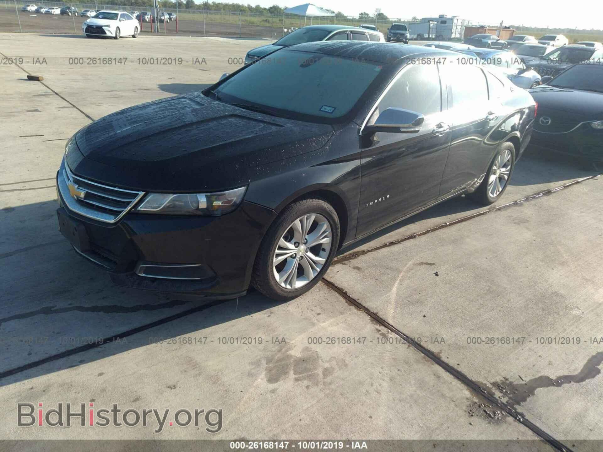 2014 CHEVROLET IMPALA - VIN: 2G1125S31E9158372 - Фото 2