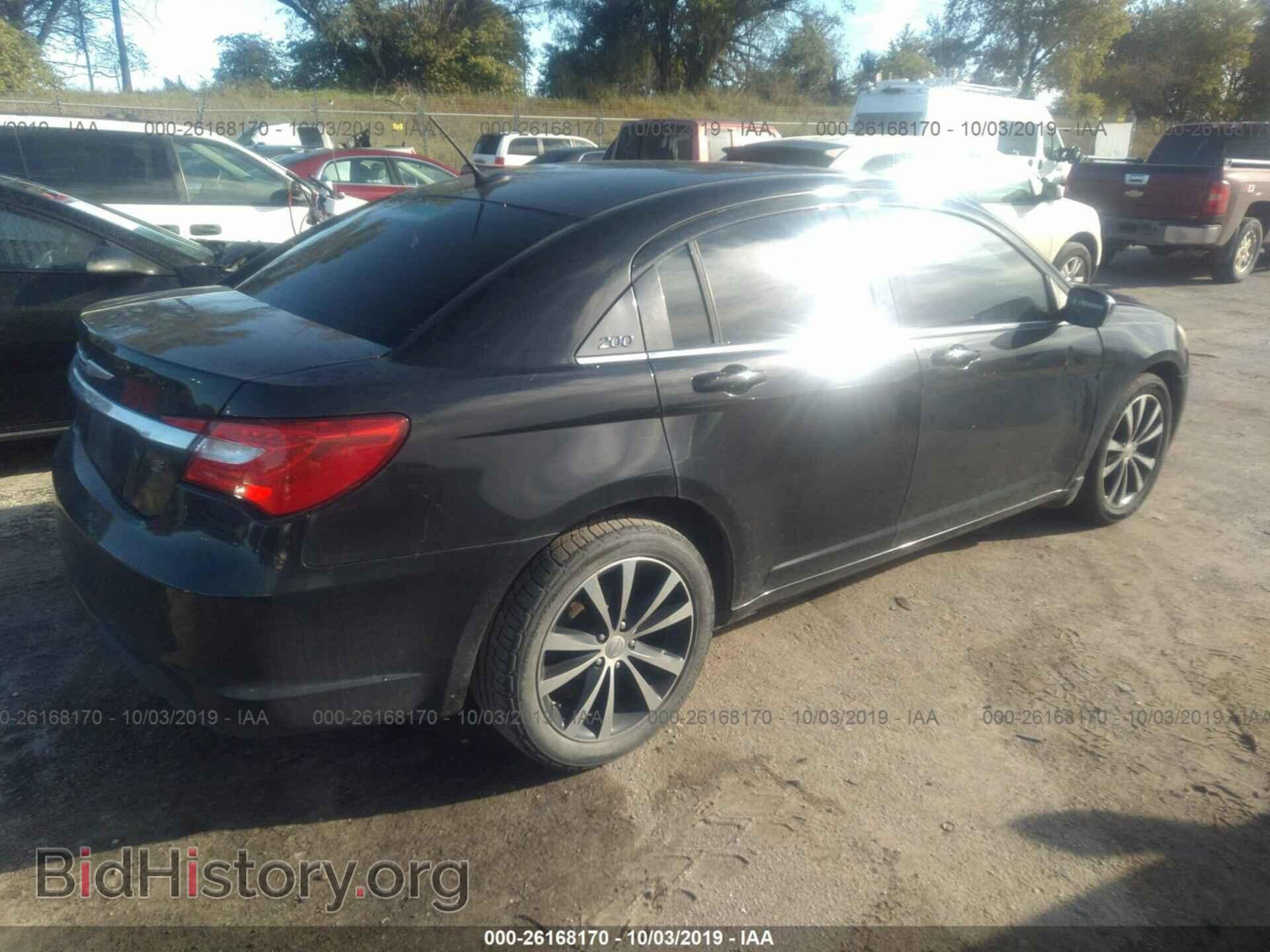 2012 CHRYSLER 200 - VIN: 1C3CCBBGXCN249881 - Фото 4