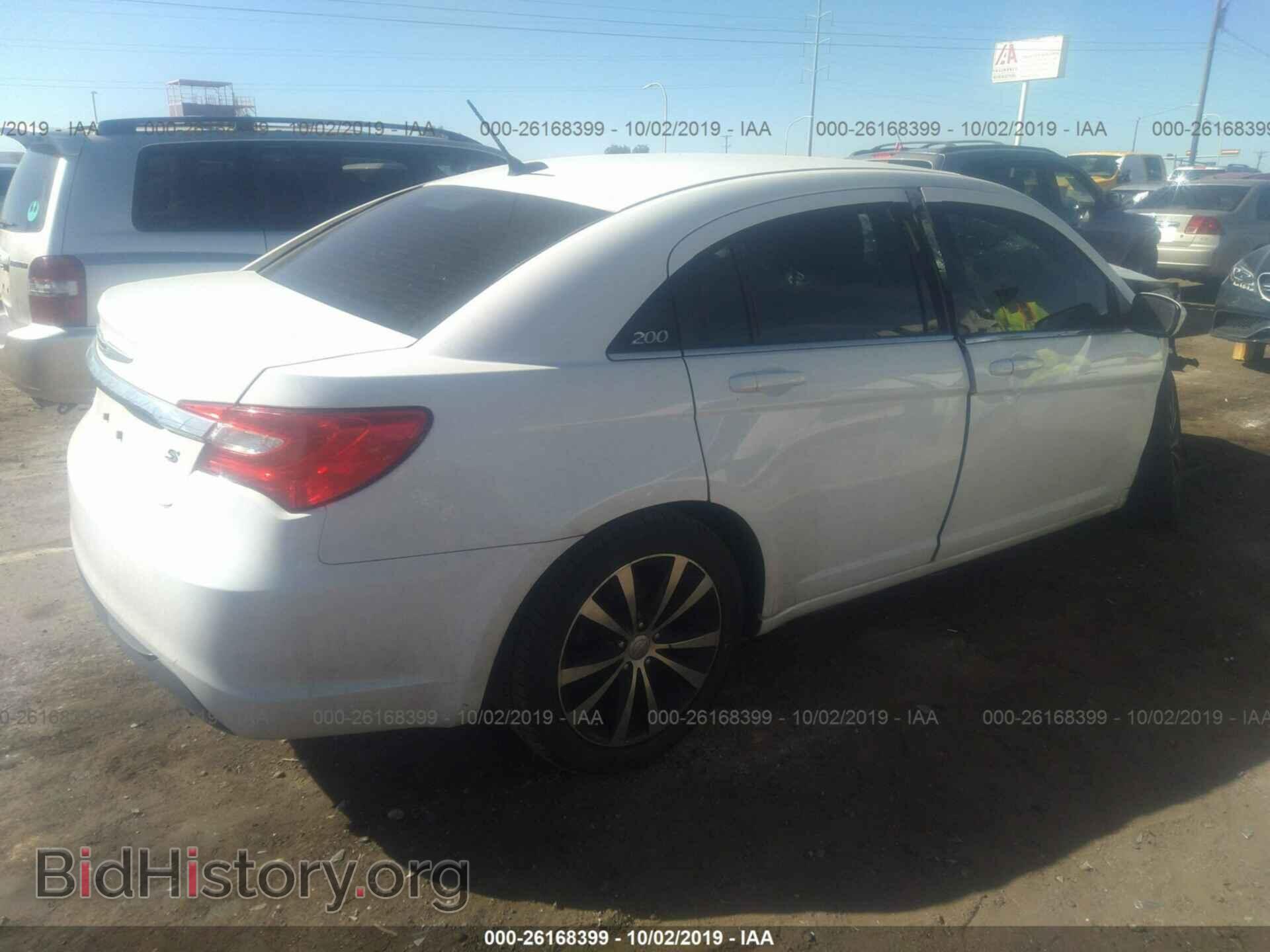 2014 CHRYSLER 200 - VIN: 1C3CCBBB0EN171943 - Фото 4