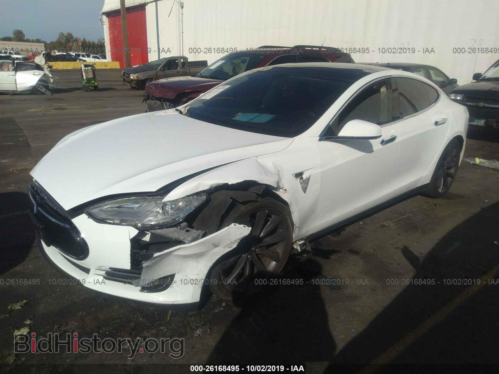 2013 TESLA MODEL S - VIN: 5YJSA1DP0DFP17797 - Photo 2