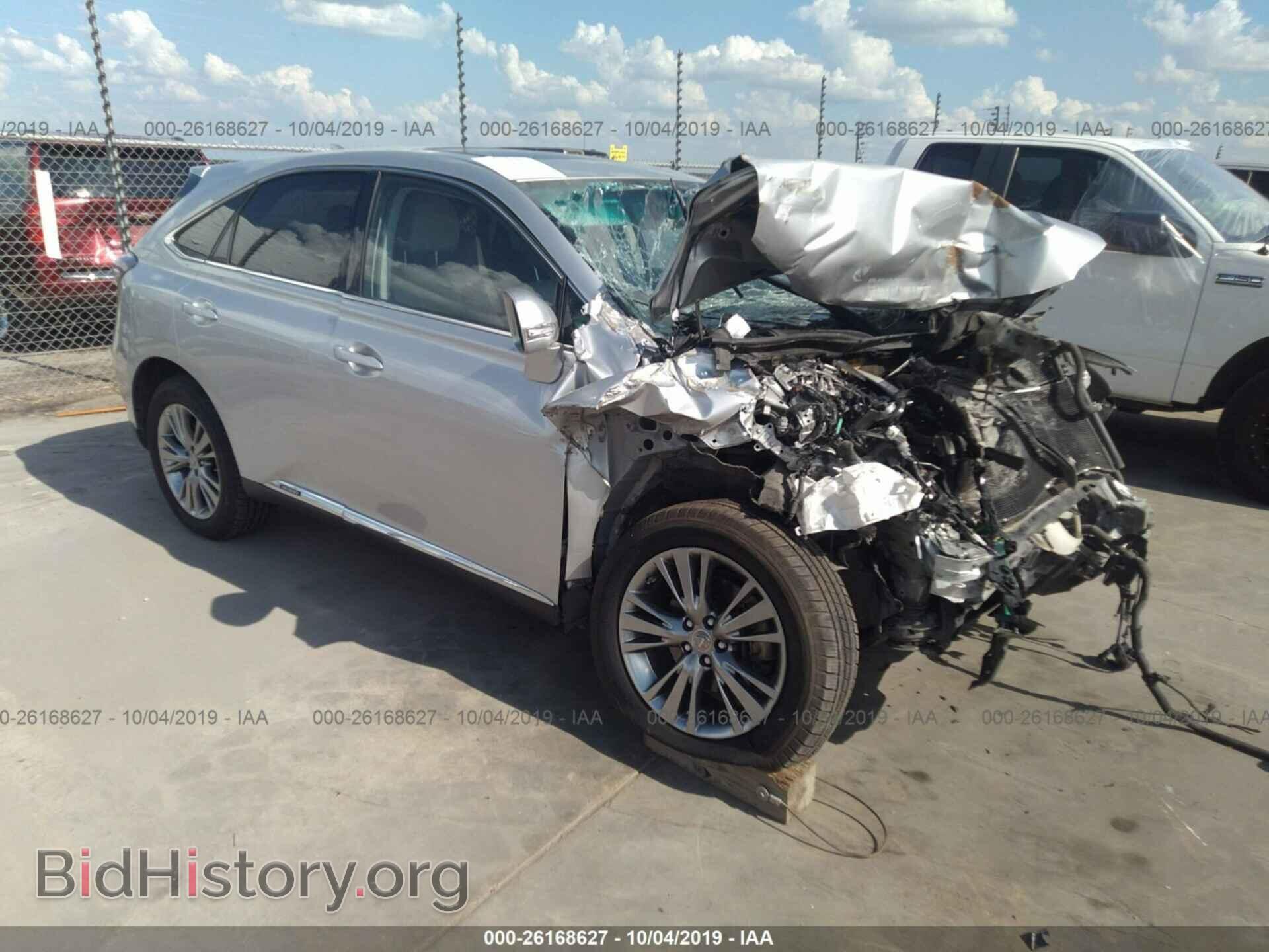 Photo JTJZB1BA3E2009717 - LEXUS RX 2014