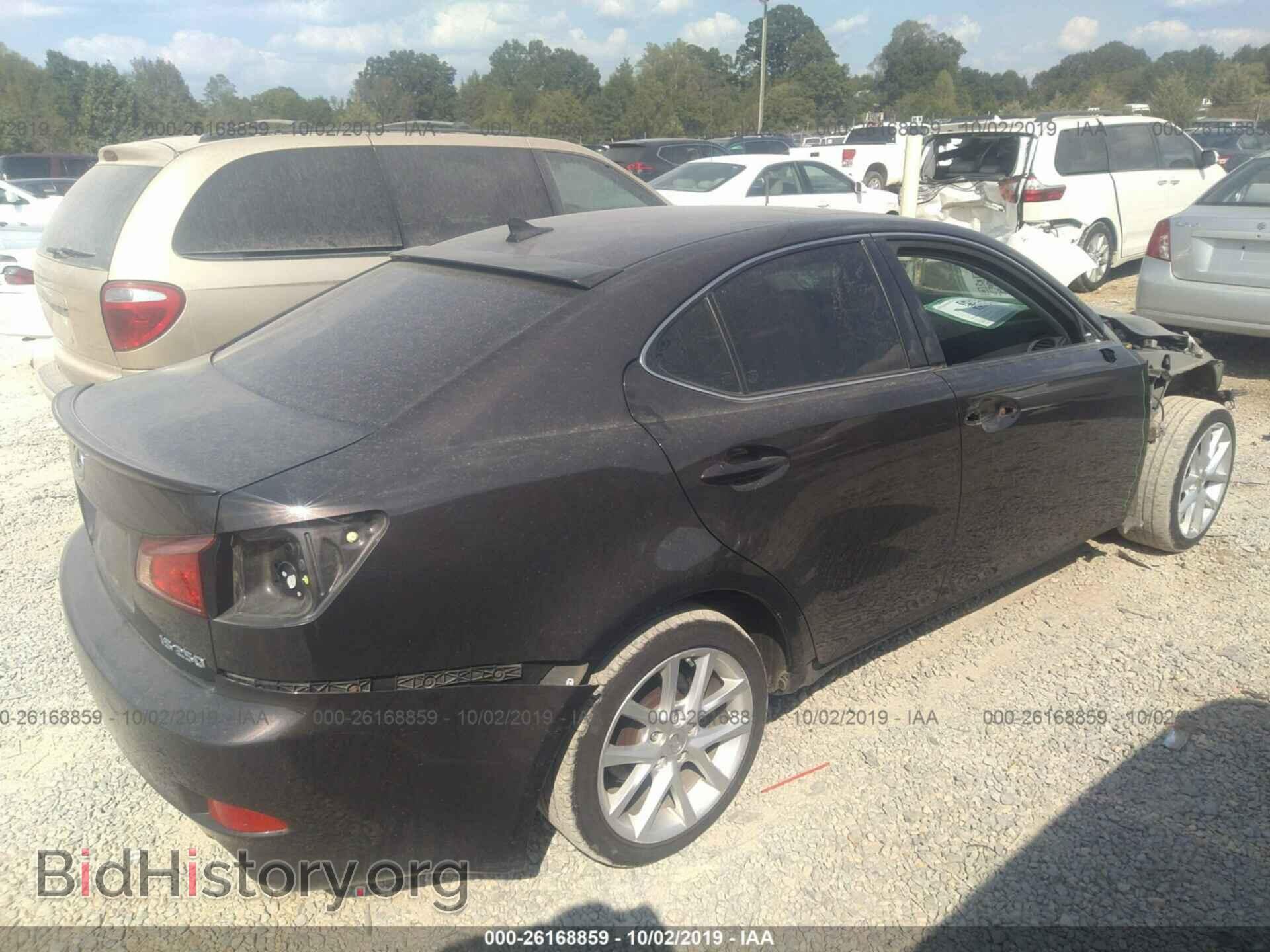 2012 LEXUS IS - VIN: JTHCF5C23C2035855 - Фото 4