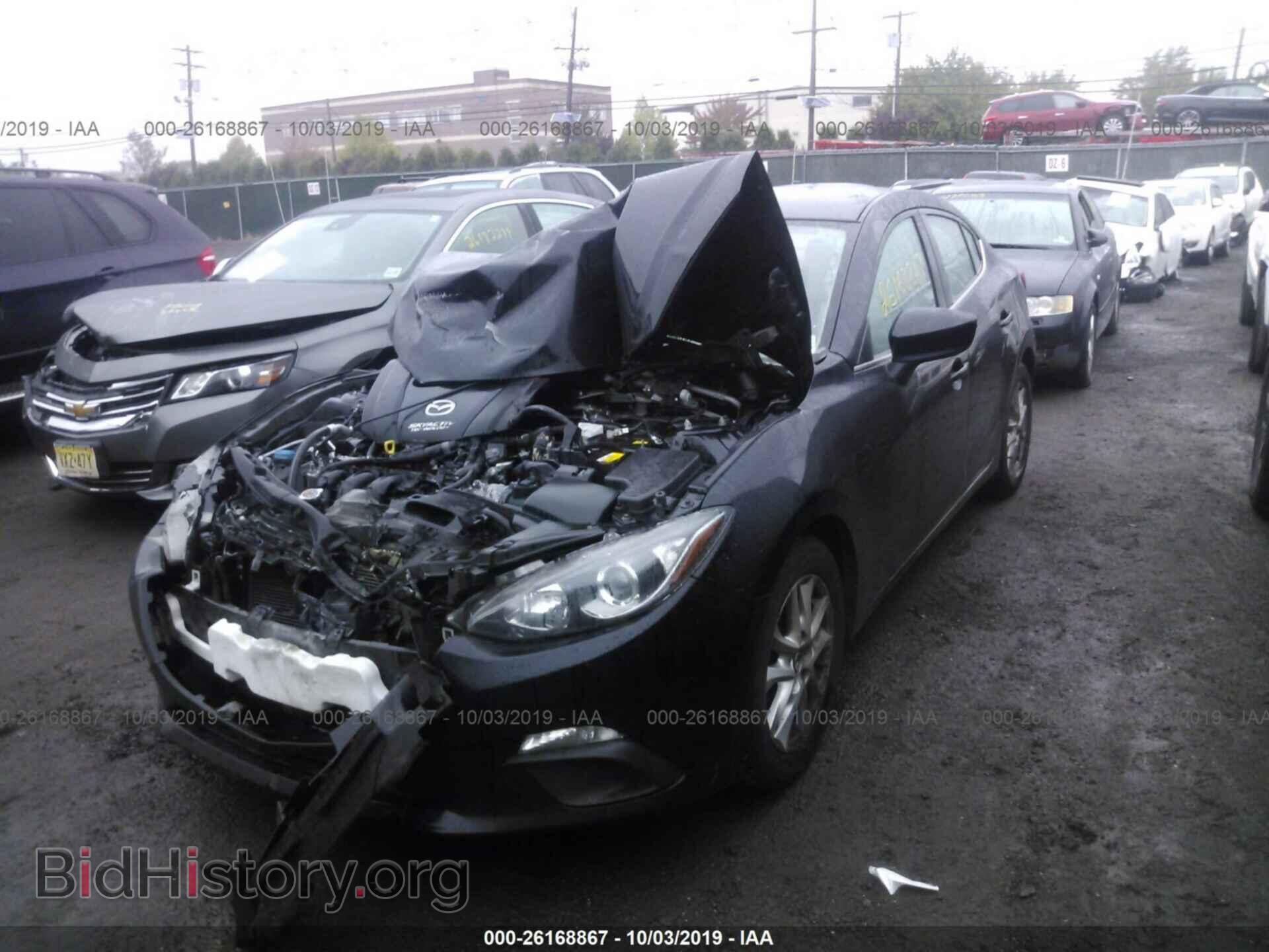 2016 MAZDA 3 - VIN: JM1BM1U7XG1342537 - Фото 2