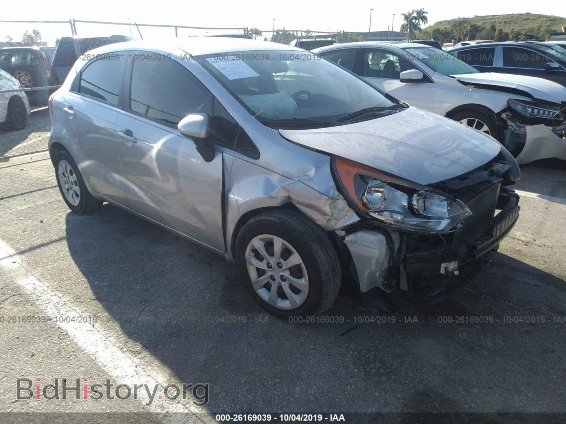 Фотография KNADM5A36C6013636 - KIA RIO 2012