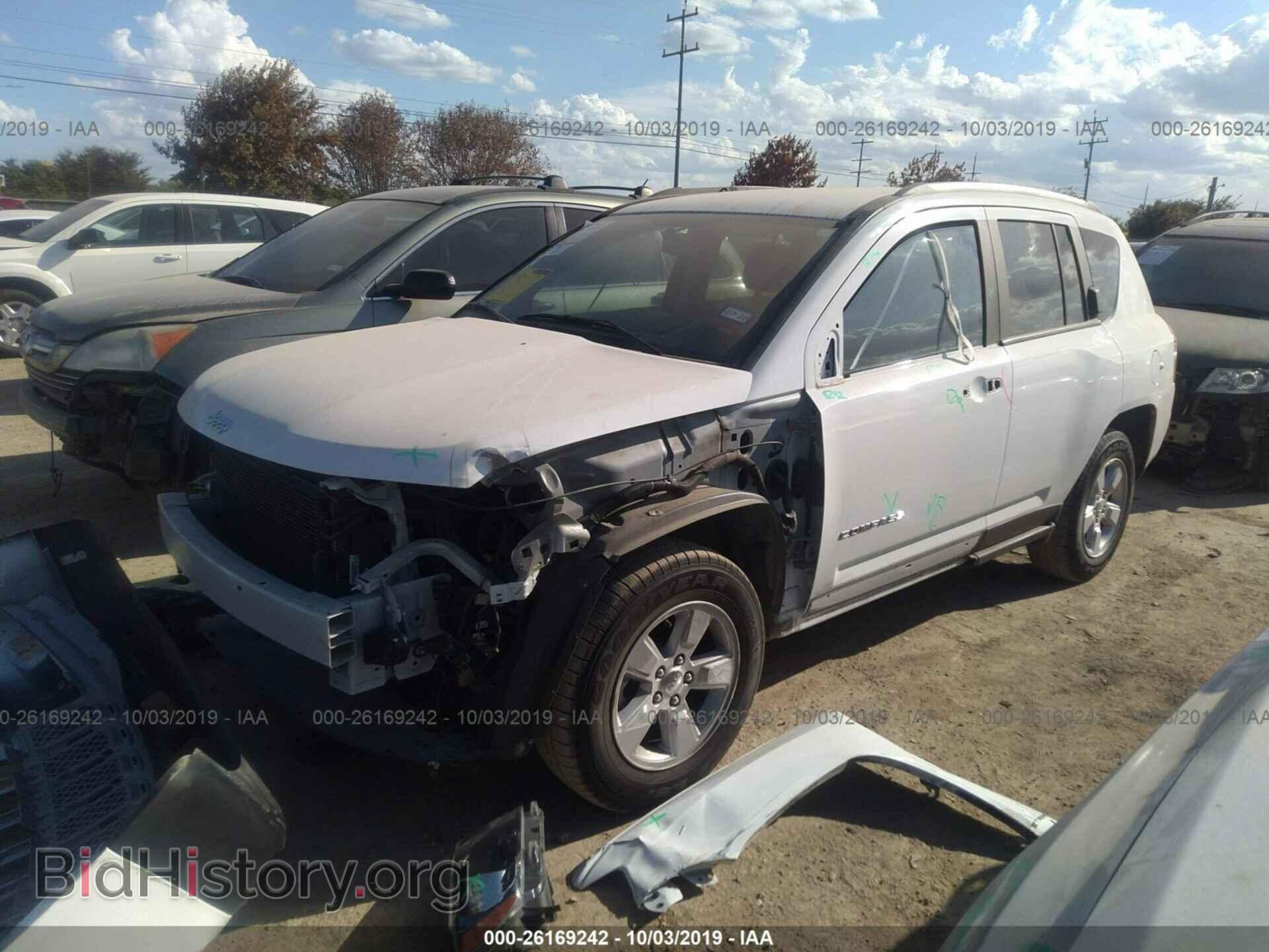 2017 JEEP COMPASS - VIN: 1C4NJCEA9HD151512 - Фото 2