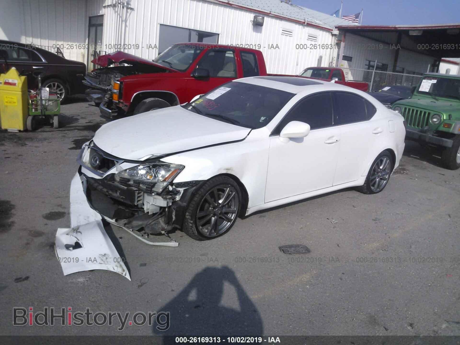 2008 LEXUS IS - VIN: JTHBK262385061184 - Фото 2
