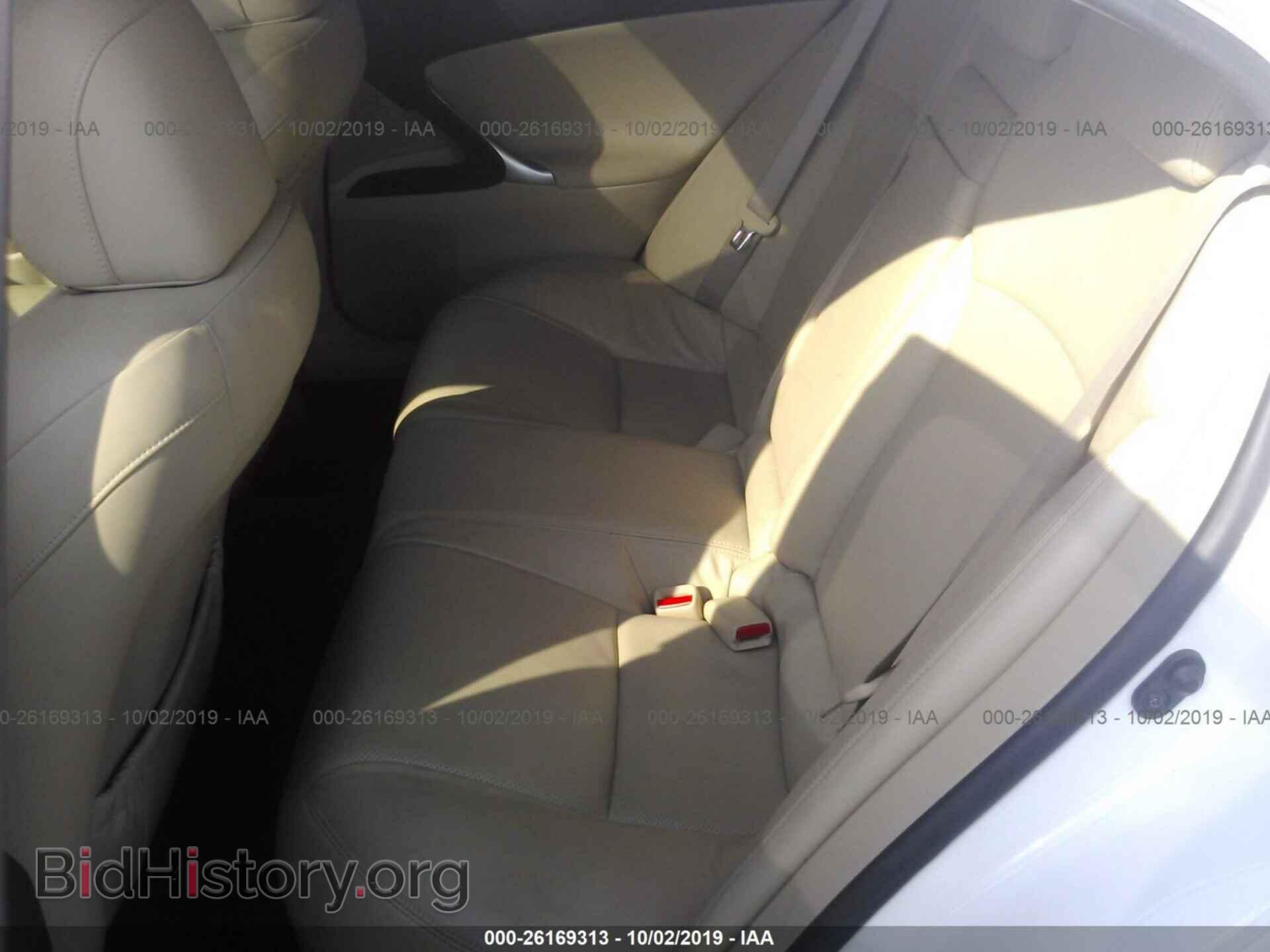 2008 LEXUS IS - VIN: JTHBK262385061184 - Фото 8