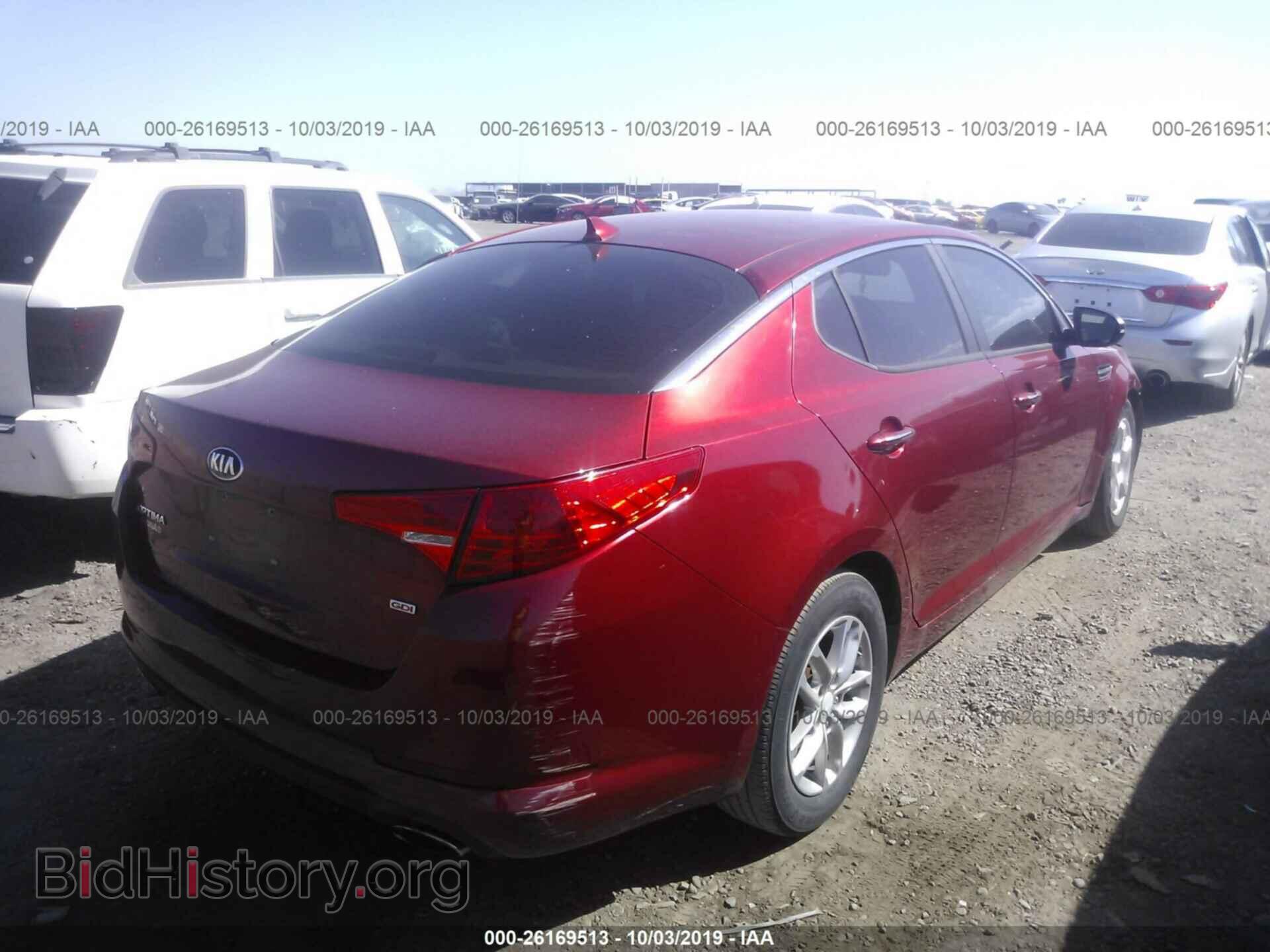2013 KIA OPTIMA - VIN: 5XXGM4A77DG109873 - Фото 4