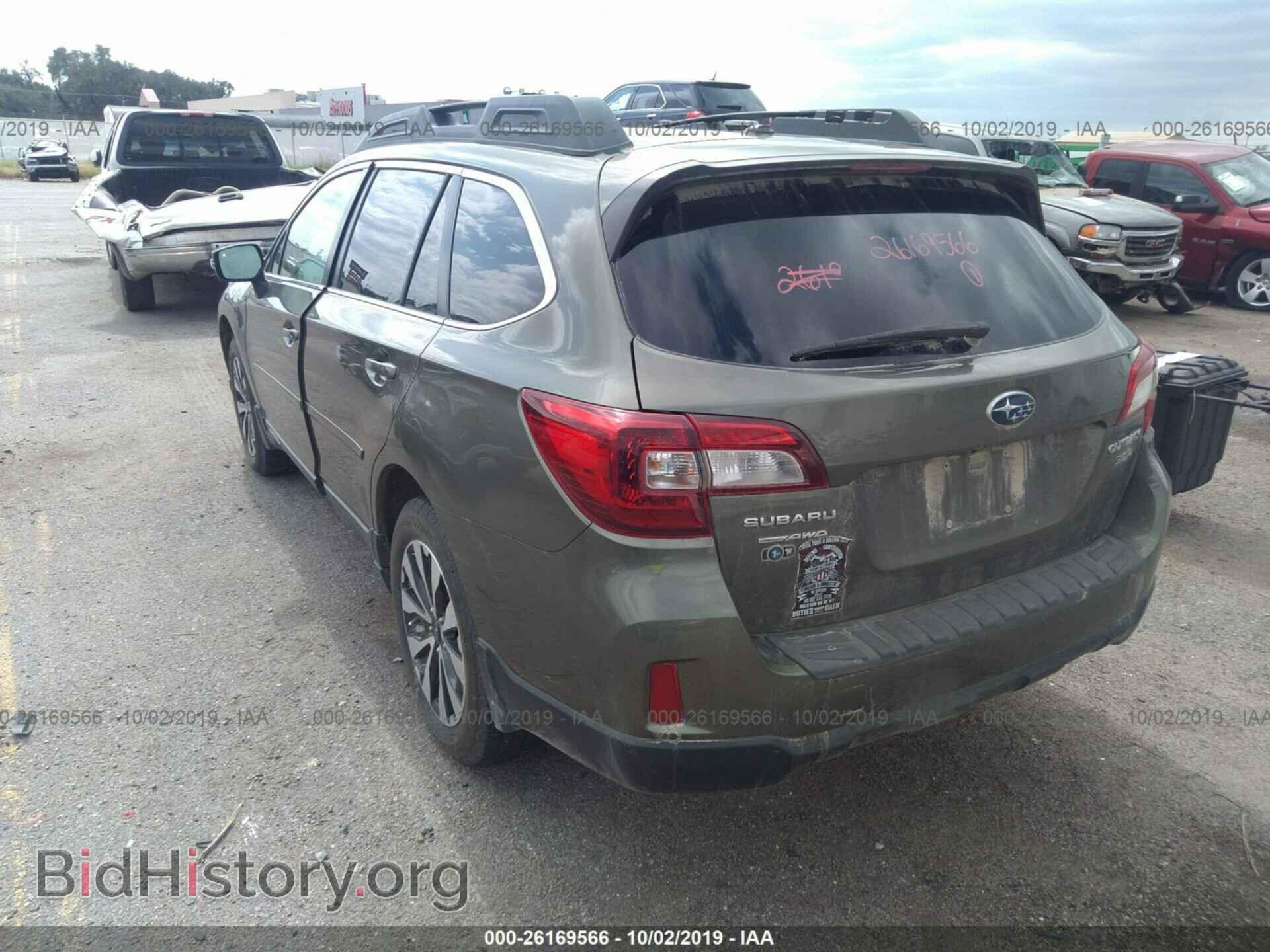 2015 SUBARU OUTBACK - VIN: 4S4BSELC5F3333318 - Фото 3