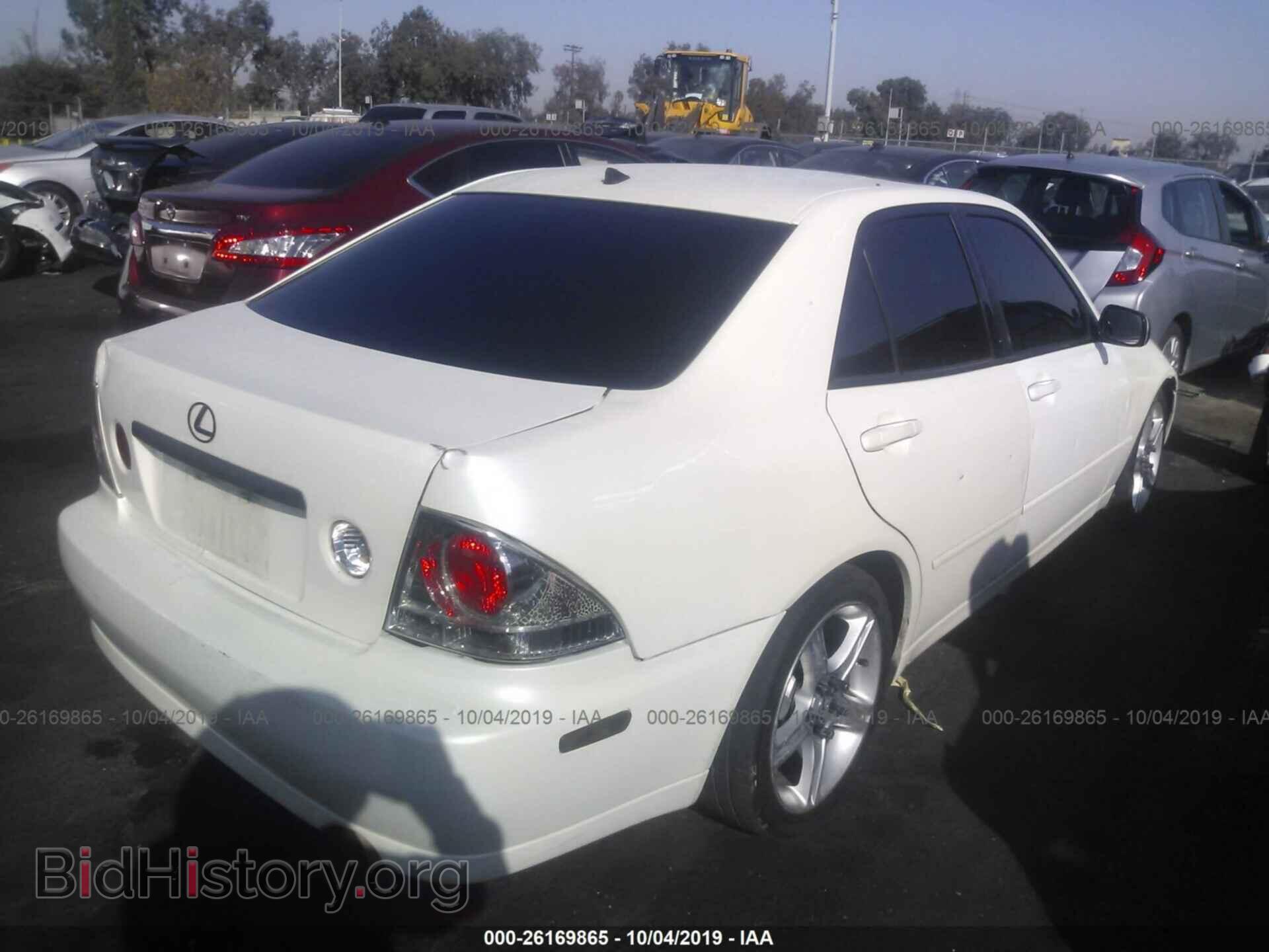 2001 LEXUS IS - VIN: JTHBD182010021228 - Фото 4