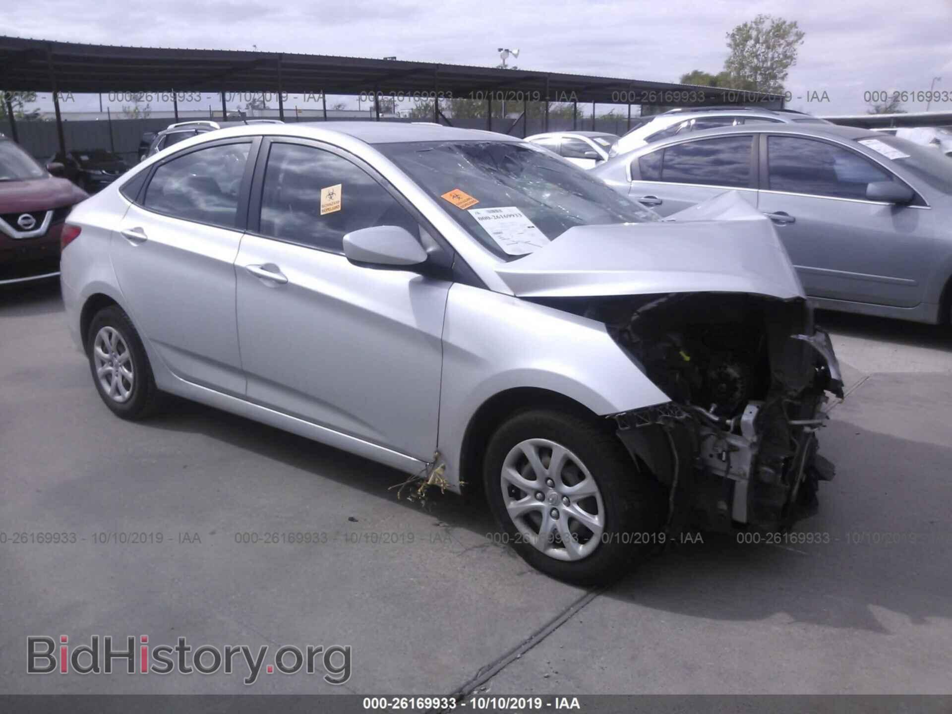 Фотография KMHCT4AE5DU438836 - HYUNDAI ACCENT 2013