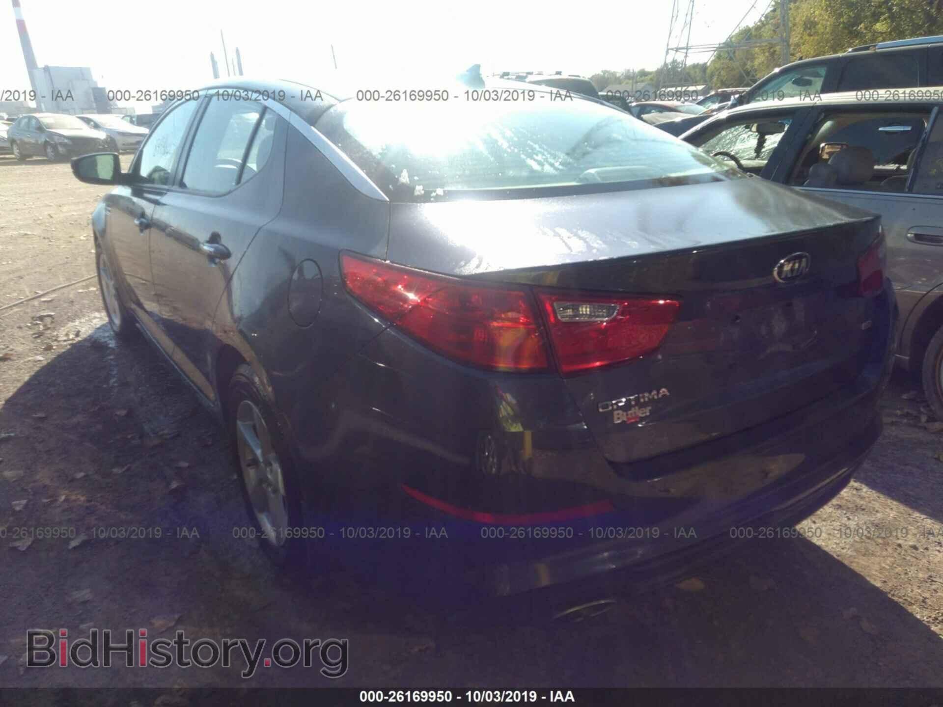 2015 KIA OPTIMA - VIN: KNAGM4A7XF5526425 - Фото 3