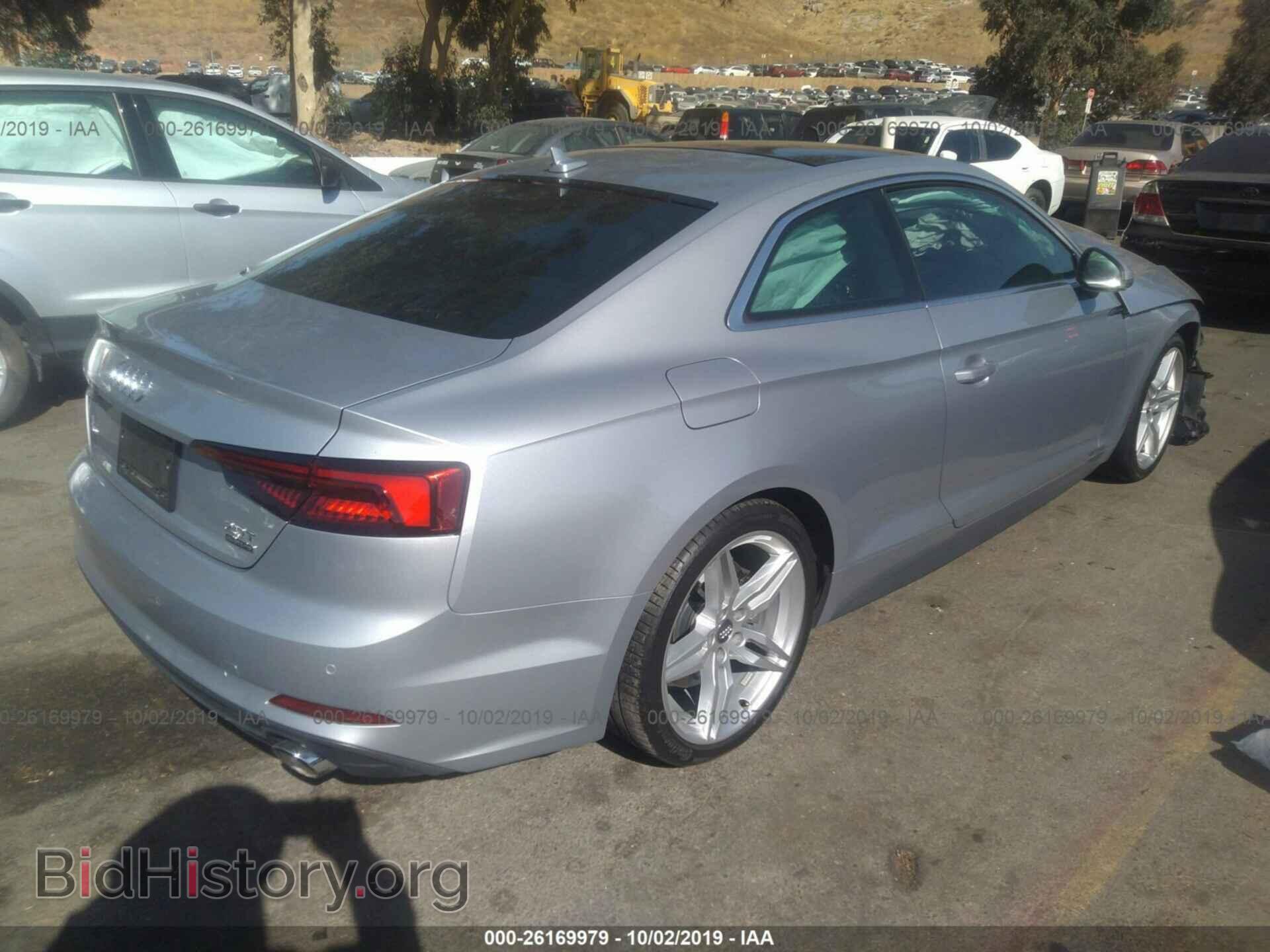 2018 AUDI A5 - VIN: WAUUNAF50JA011875 - Фото 4