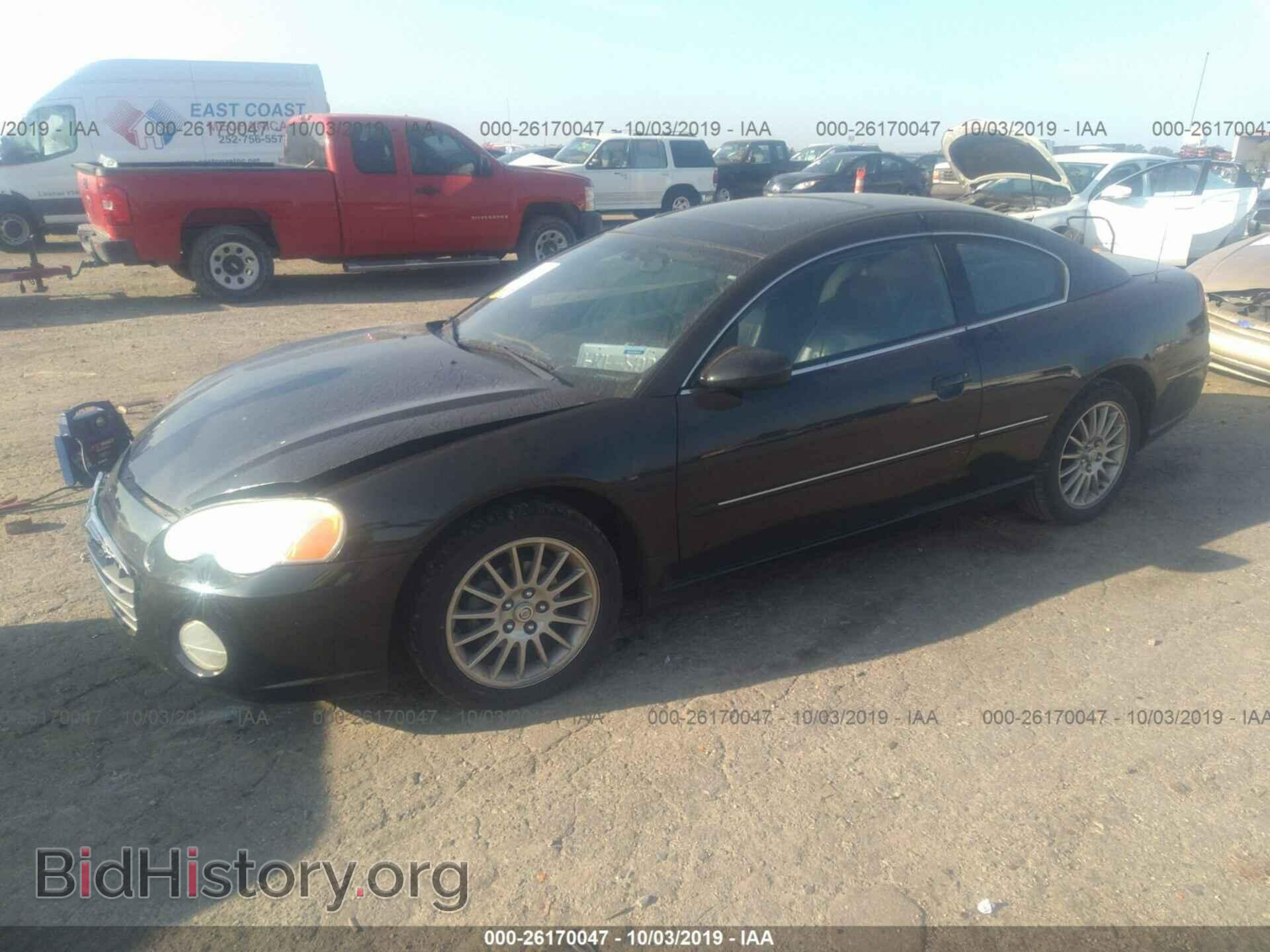 2004 CHRYSLER SEBRING - VIN: 4C3AG52HX4E059889 - Photo 2